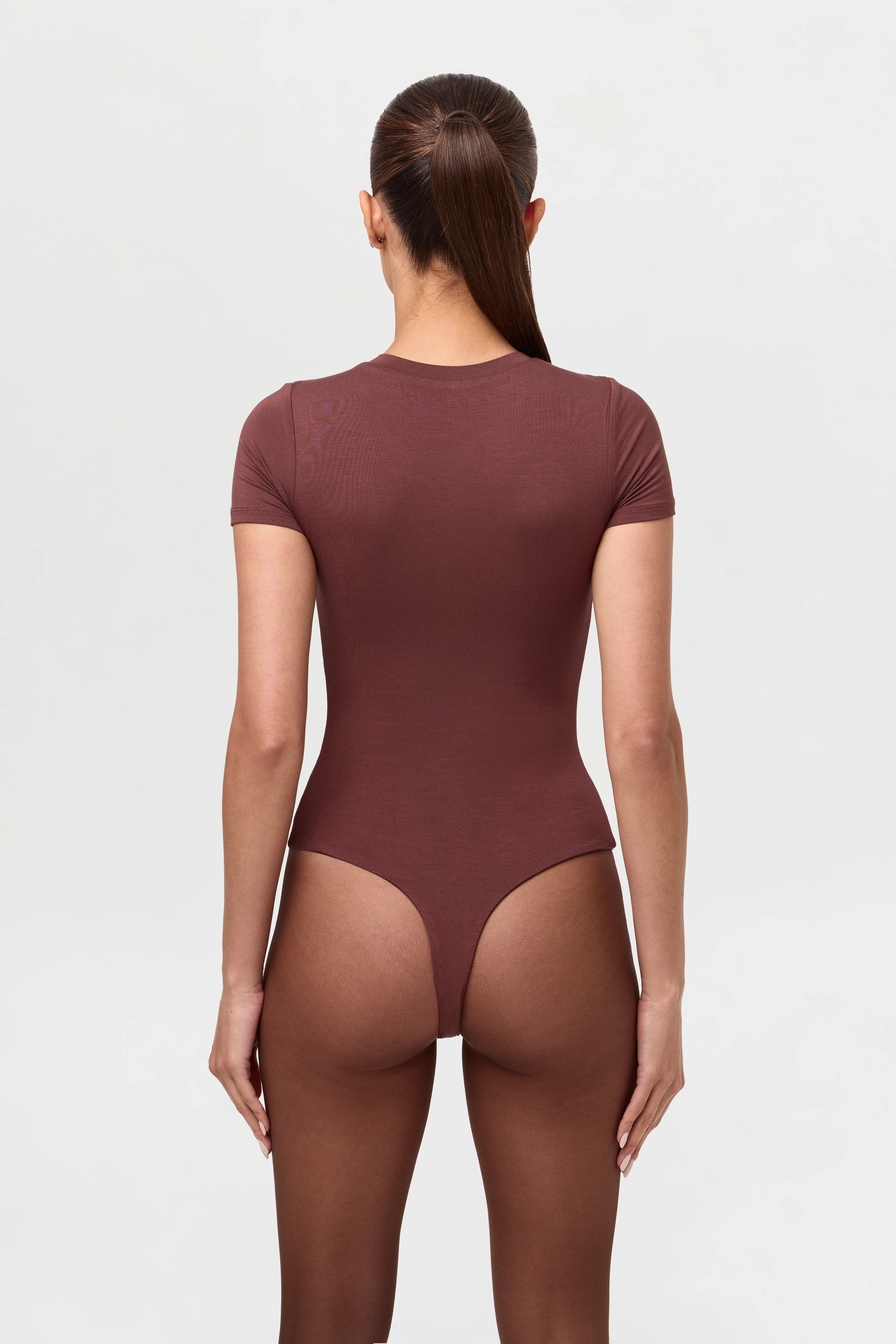 Smooth Crewneck Tee Bodysuit - Image 6