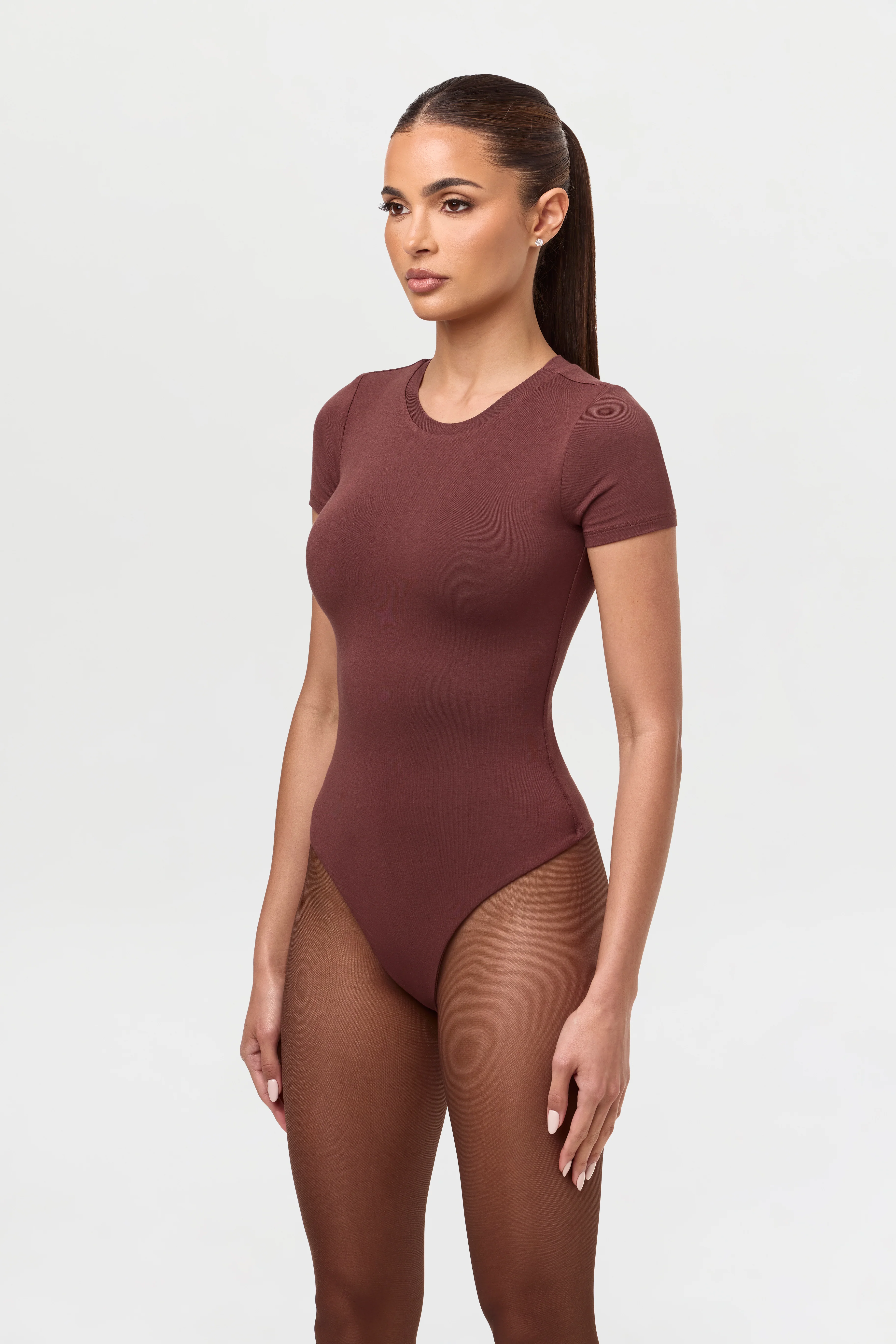 Smooth Crewneck Tee Bodysuit - Image 8