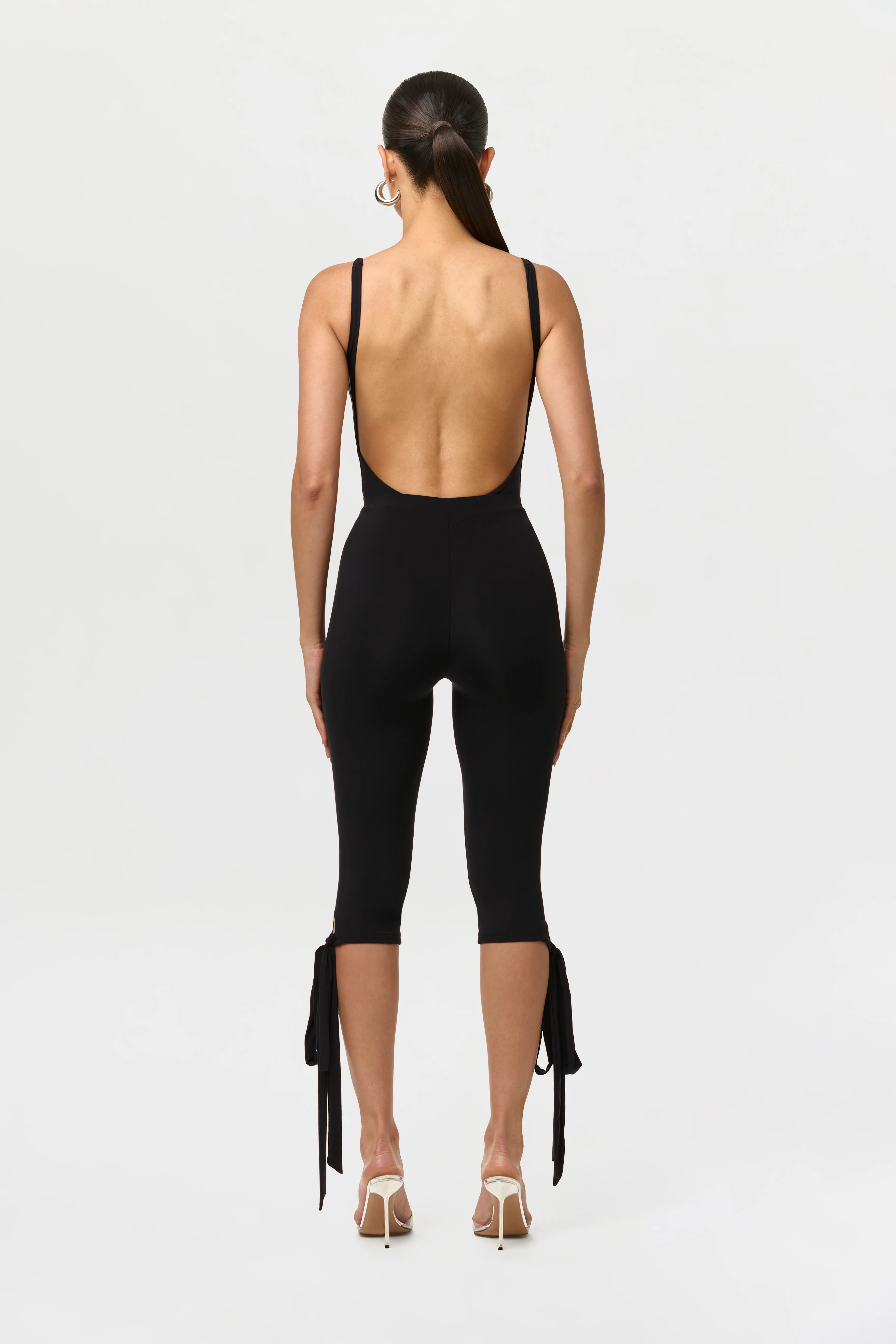 Naked Tie Capri Leggings - Image 5