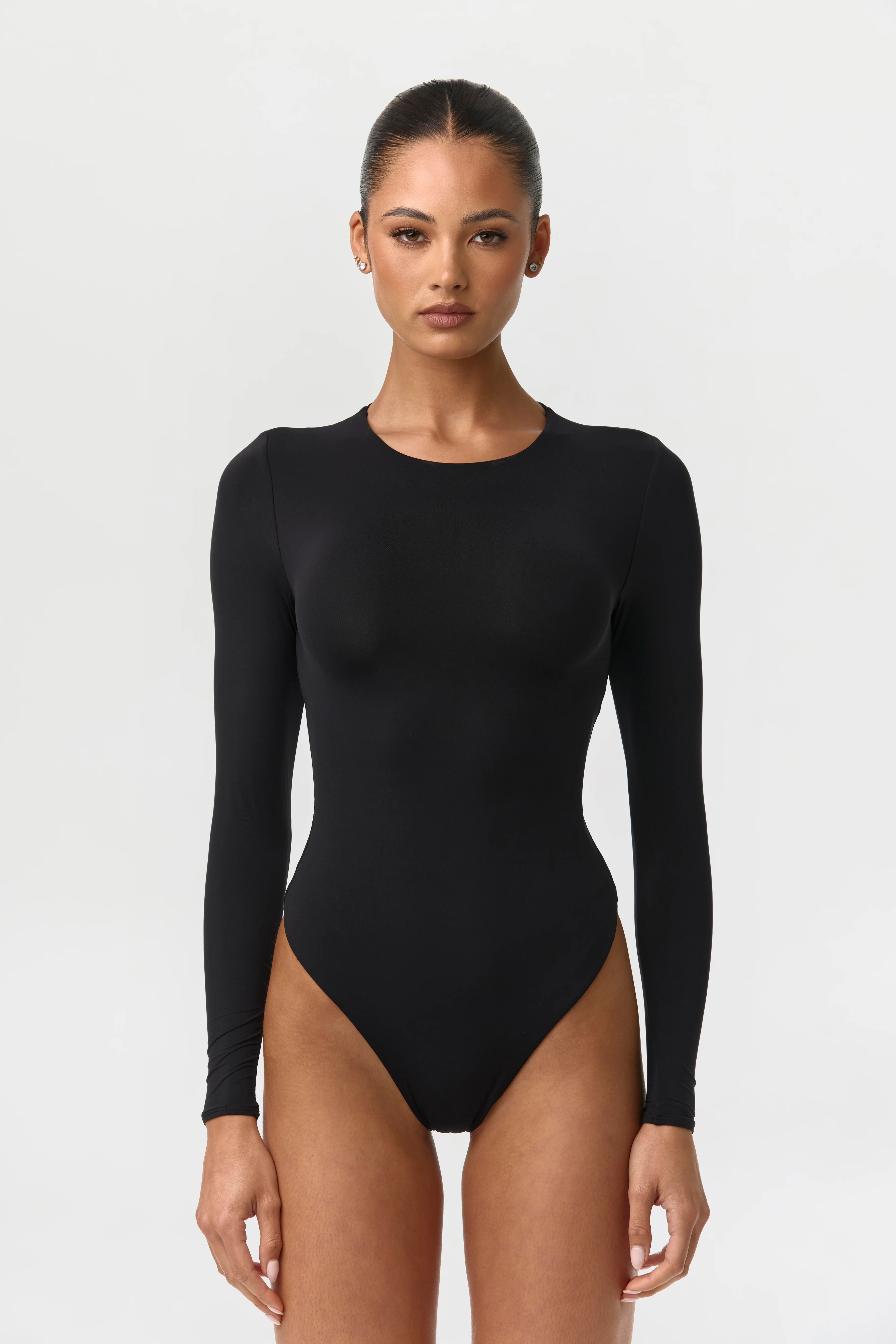 Naked Crewneck Bodysuit