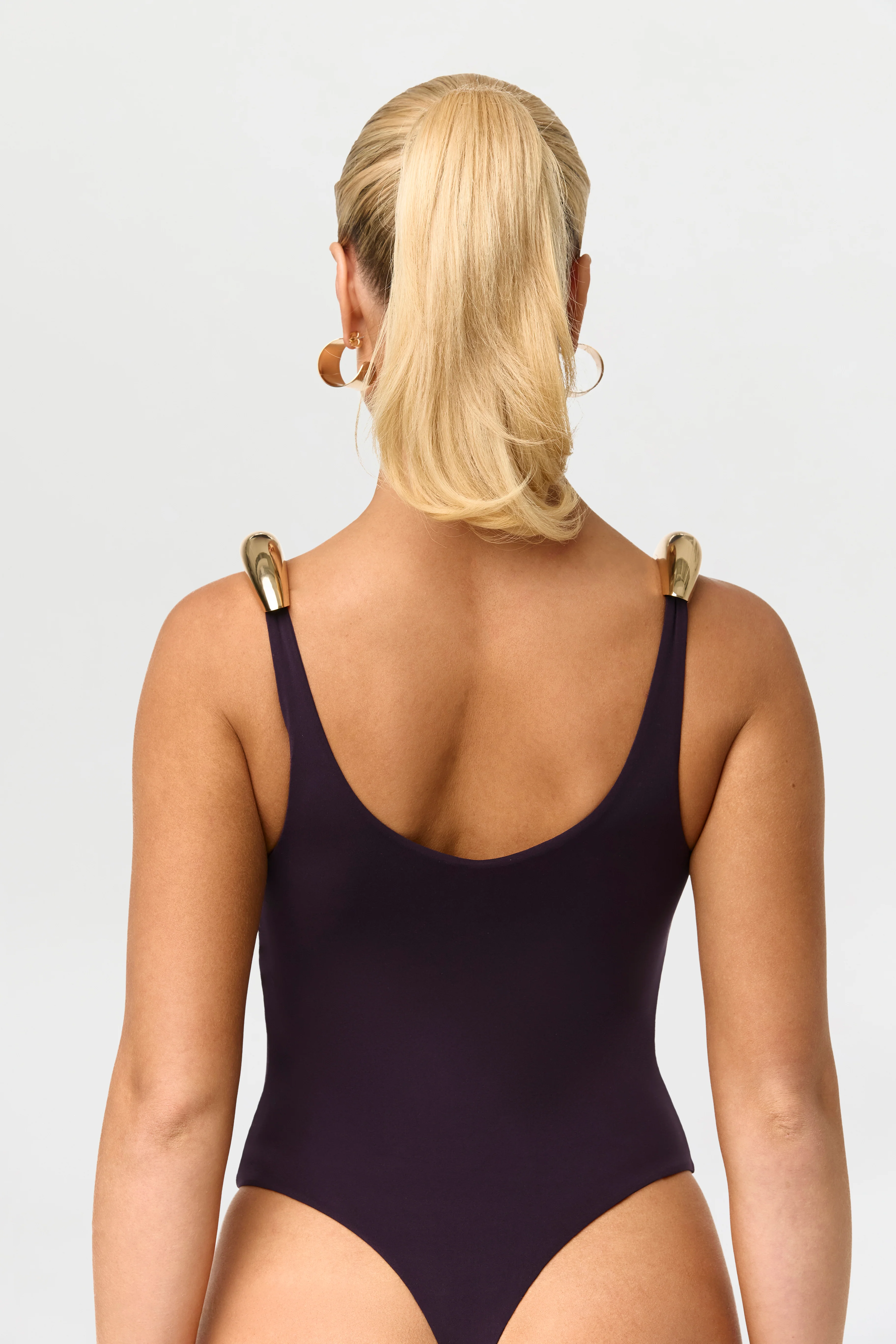 Naked Gold Shoulder Tank Bodysuit - Image 21