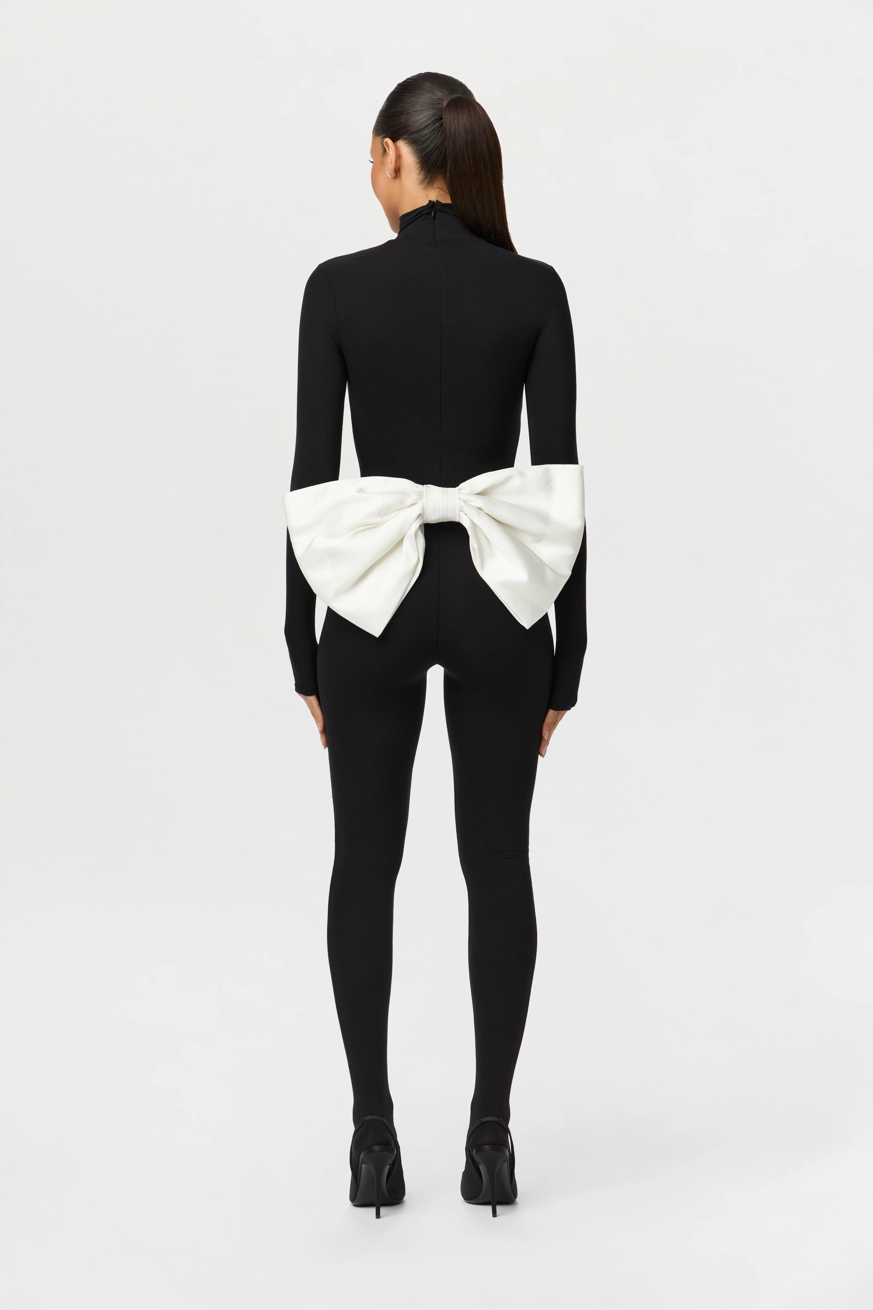 Naked Jumpsuit With Bow - Image 5