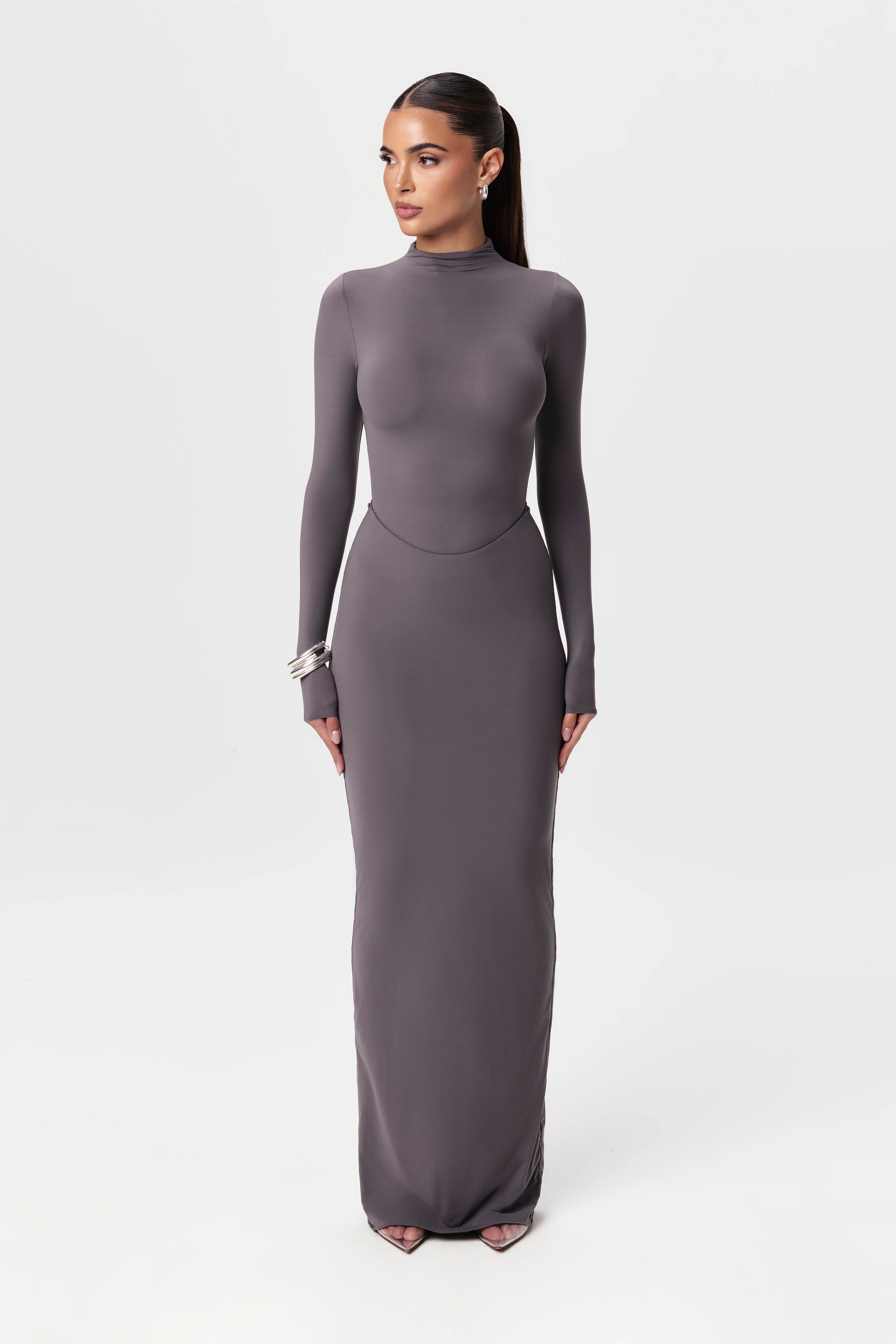 Naked Scoop Waist Maxi Skirt - Image 9