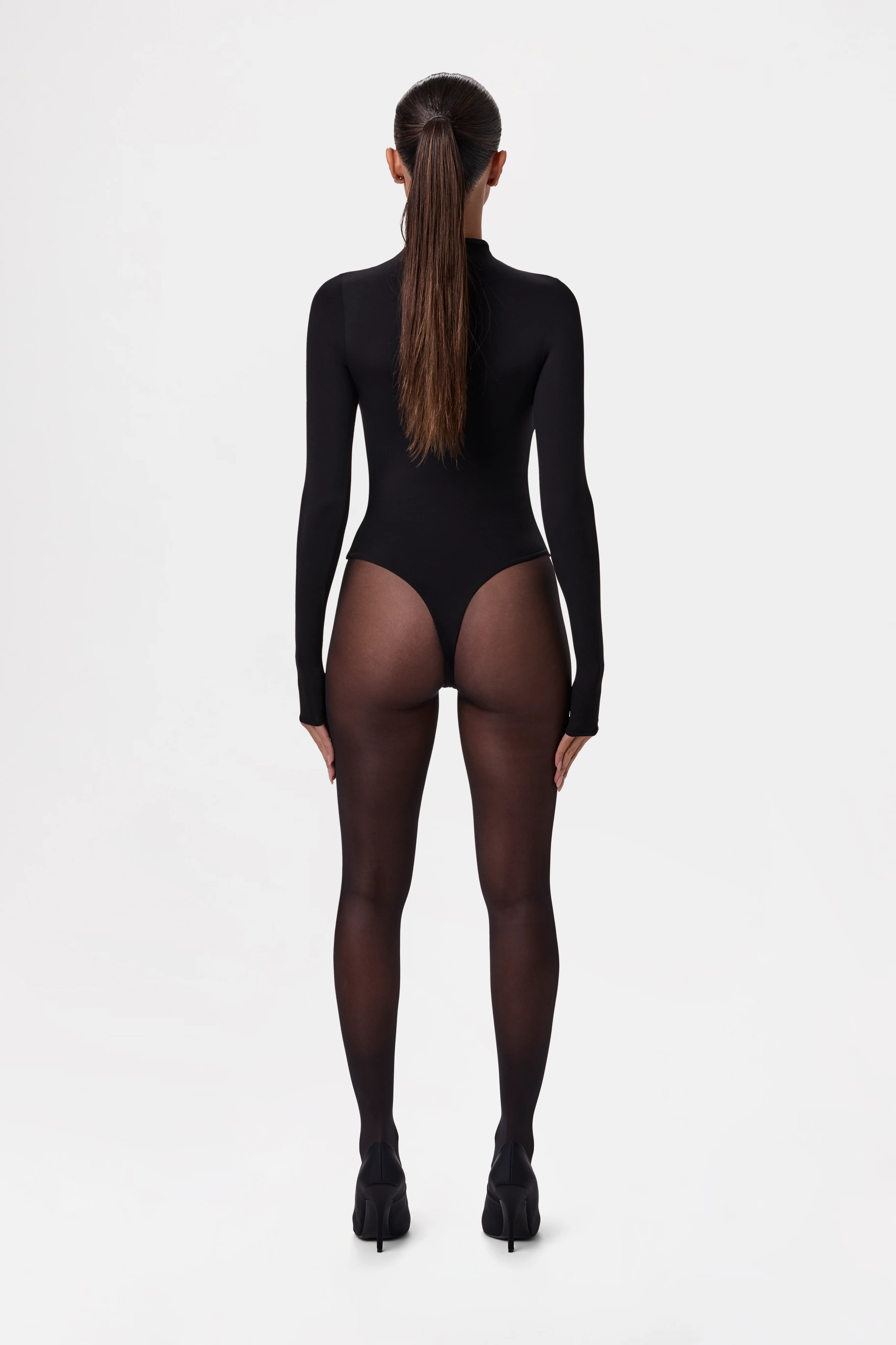 Naked Mock Neck Bodysuit - Image 12