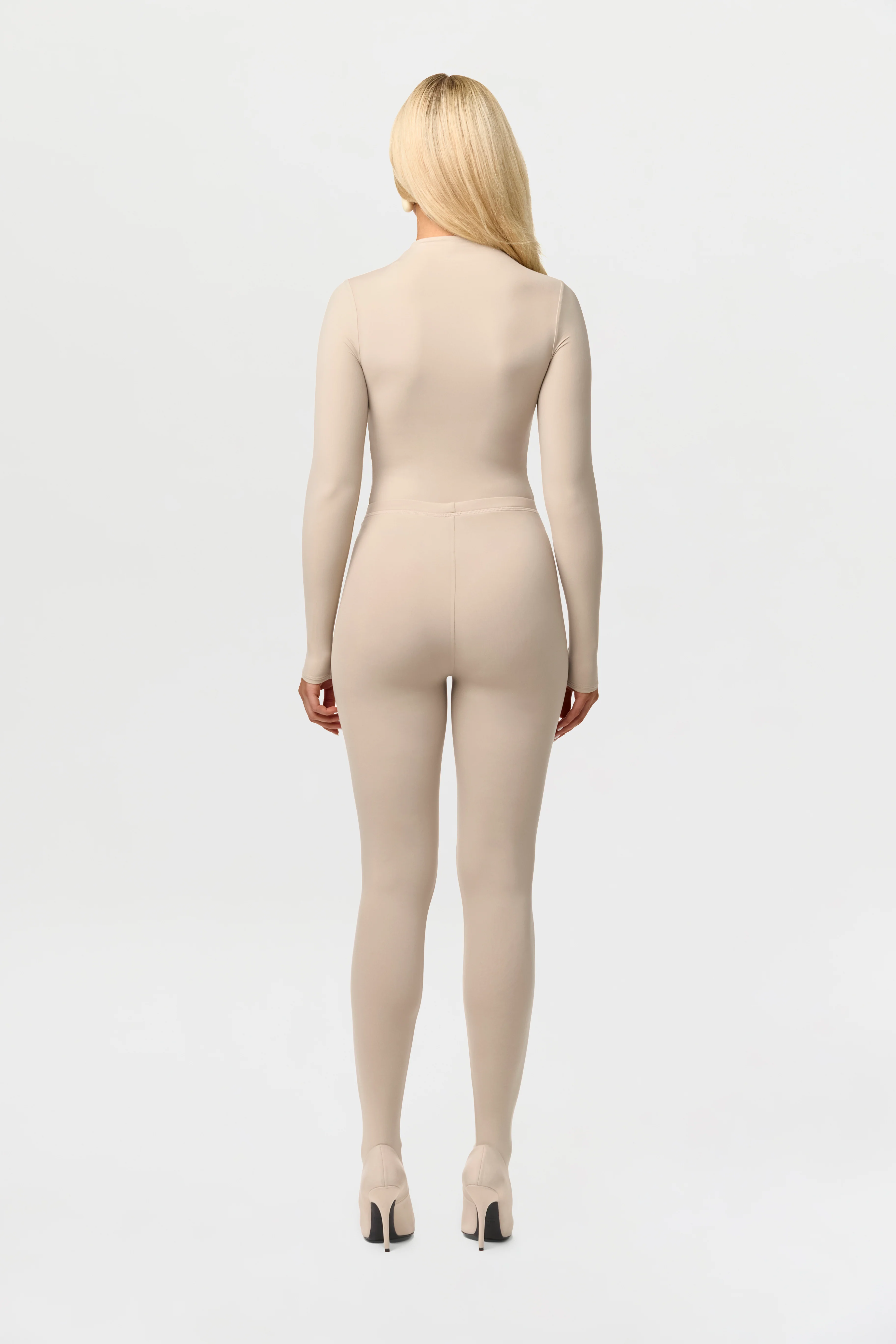 Naked Mock Neck Bodysuit - Image 39