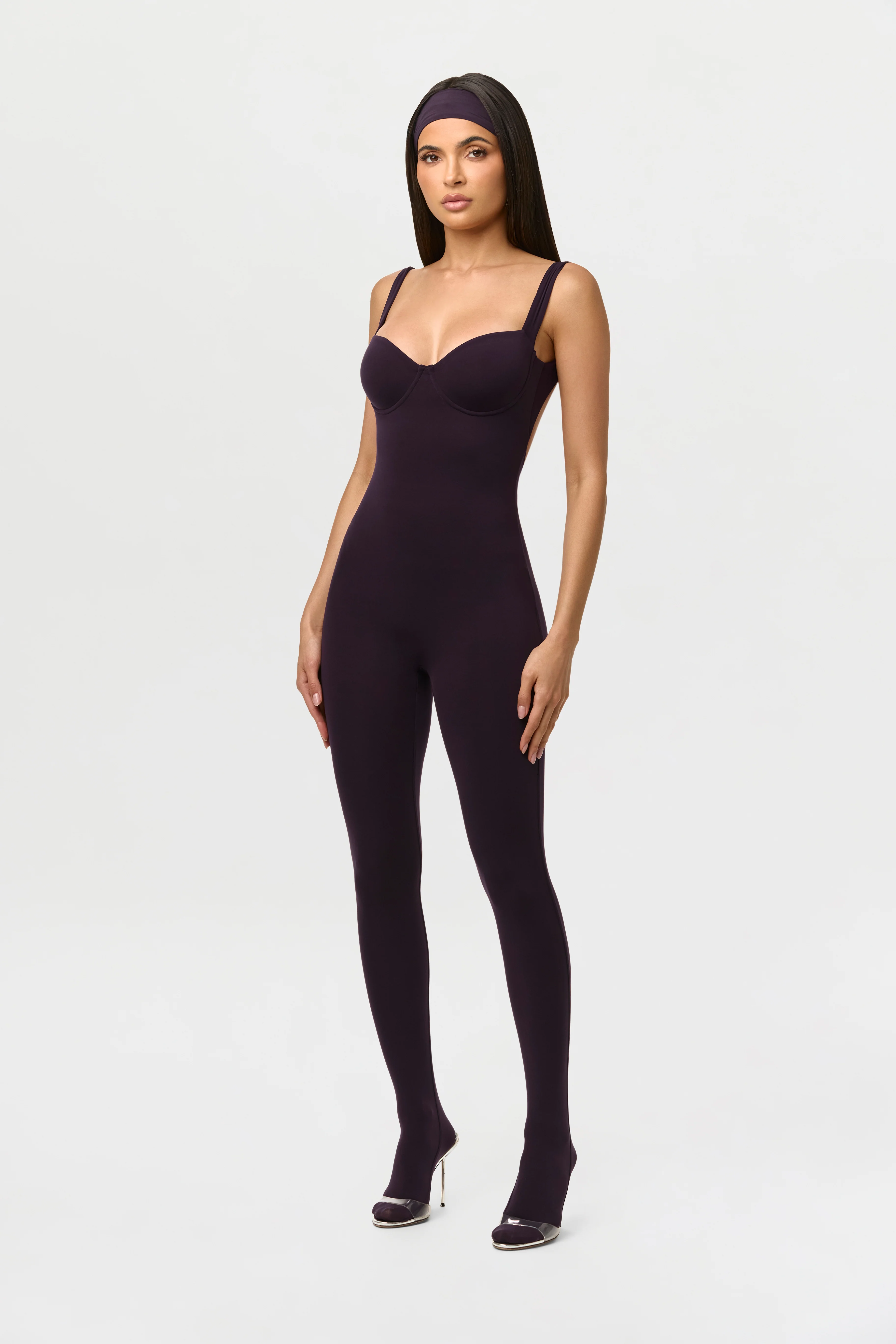 Naked Open Back Jumpsuit - Image 3