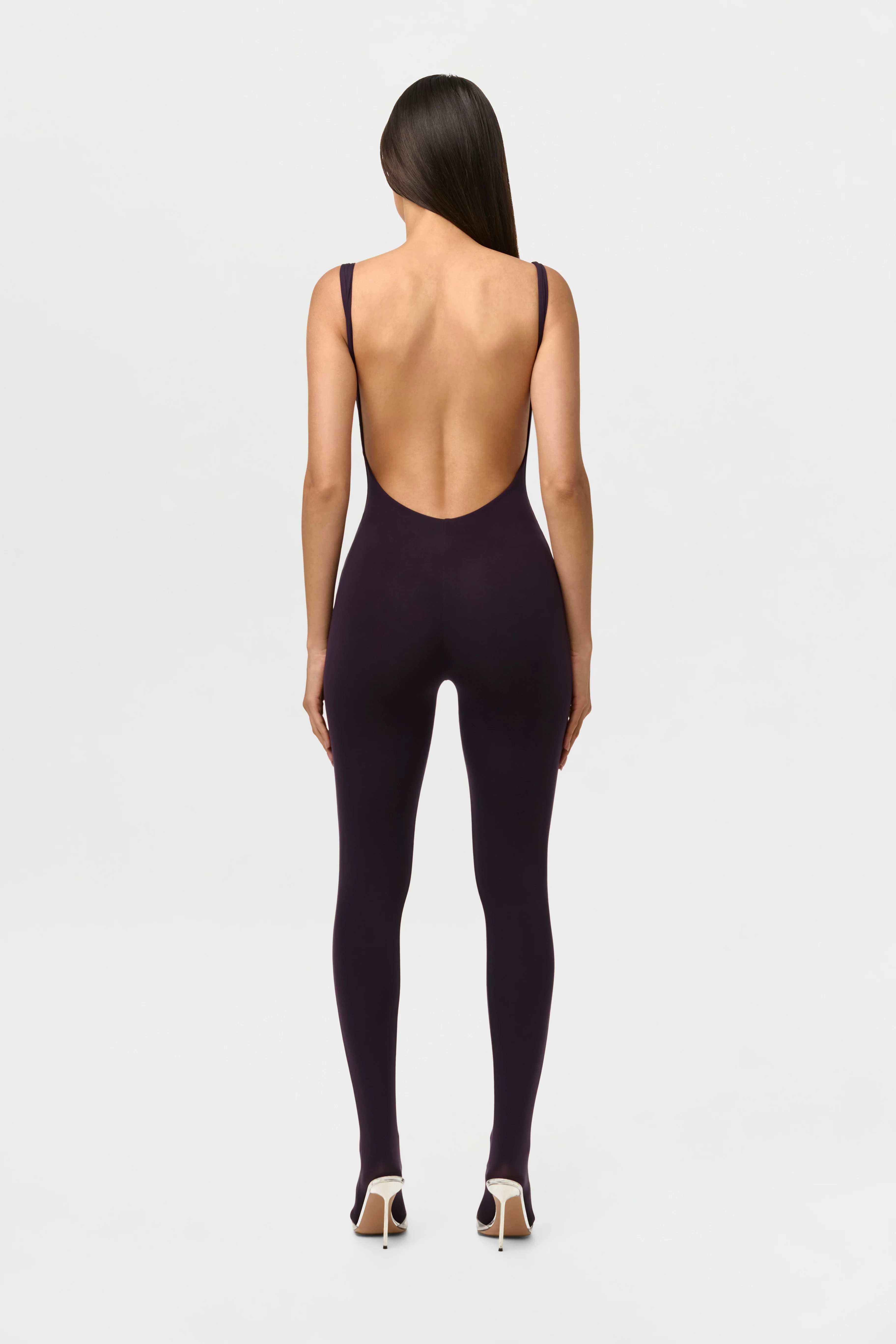 Naked Open Back Jumpsuit Petite - Image 4