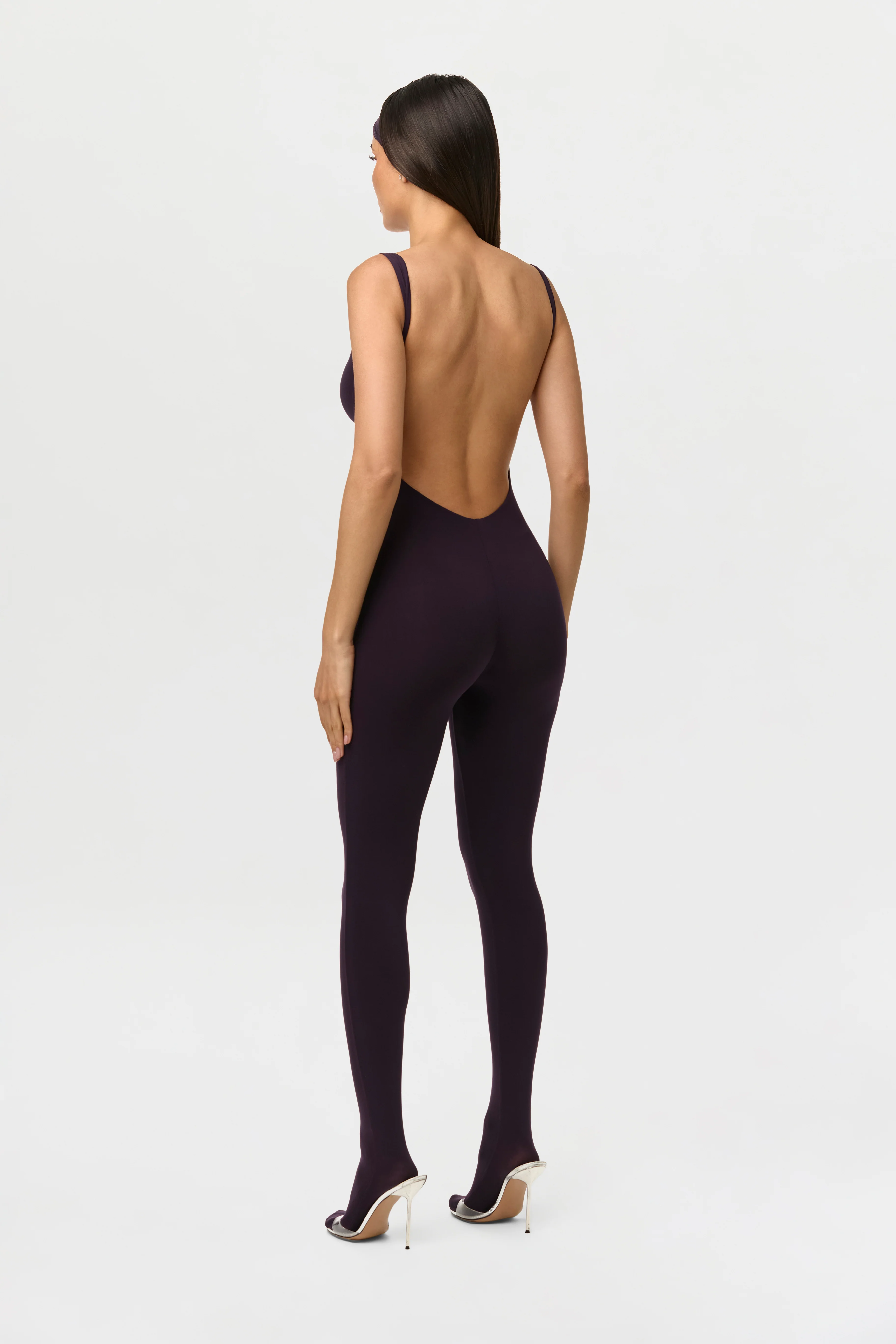 Naked Open Back Jumpsuit Petite - Image 5