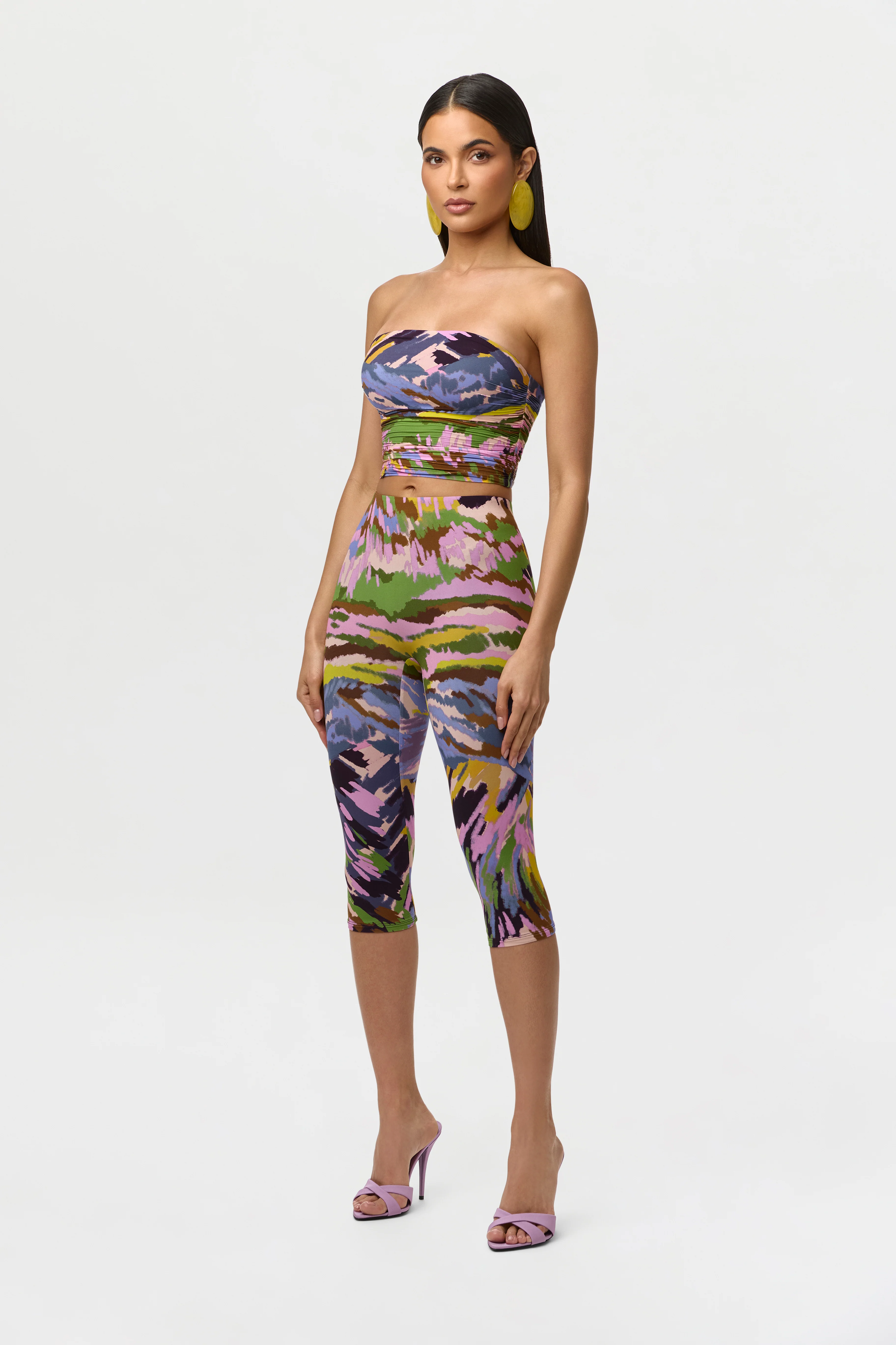 Naked Print Capri Legging - Image 14