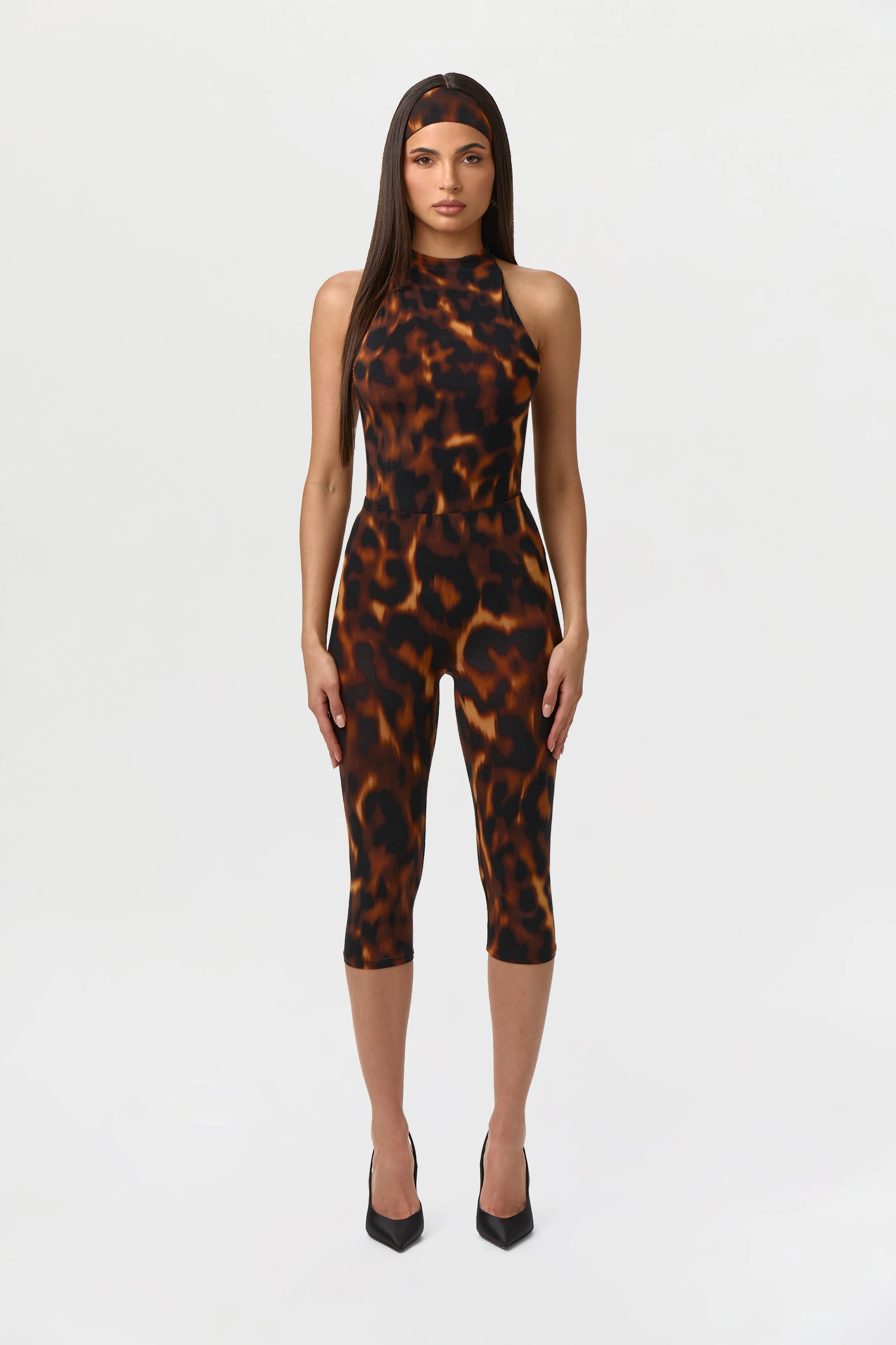 Naked Print Capri Legging - Image 17