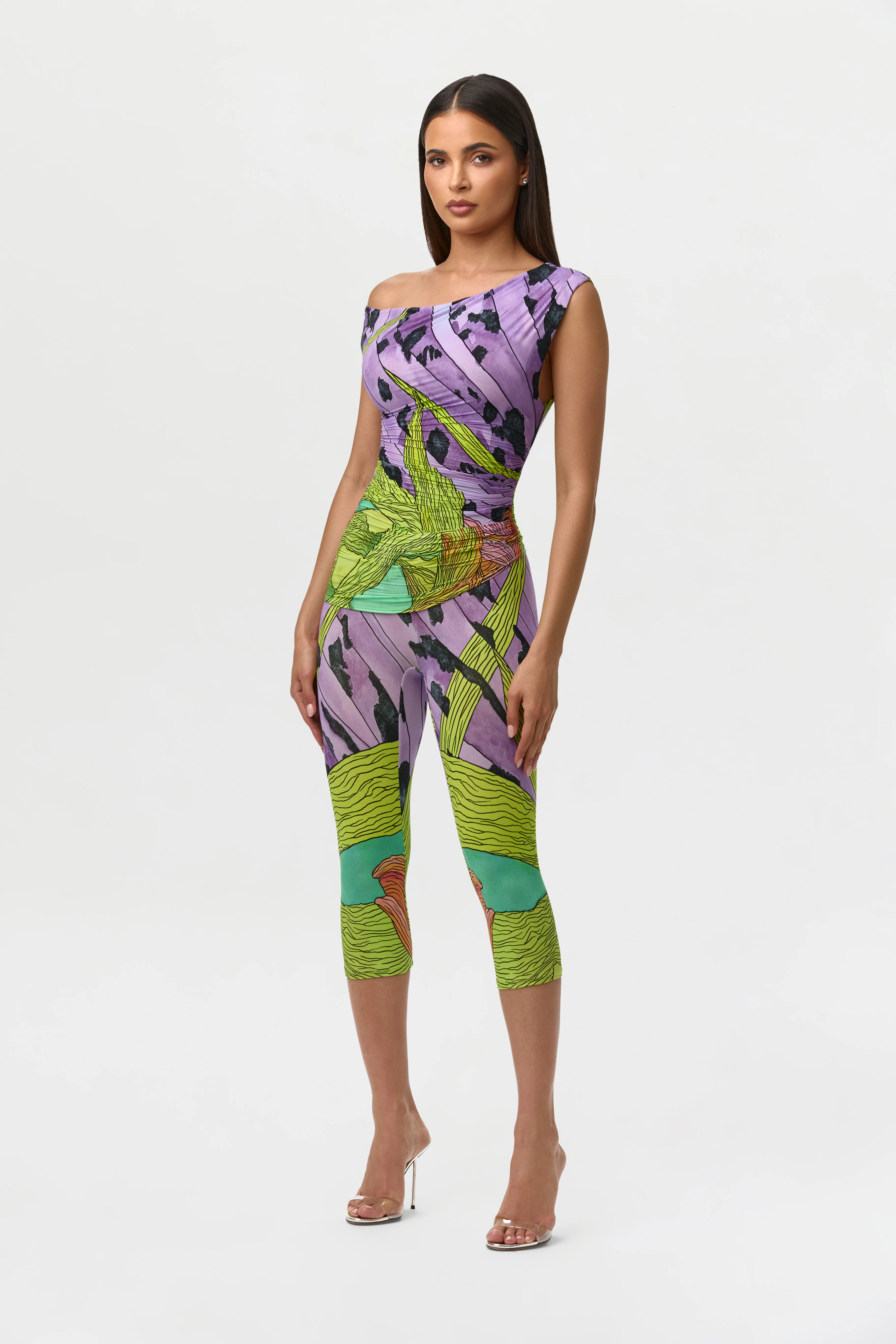 Naked Print Capri Legging - Image 21