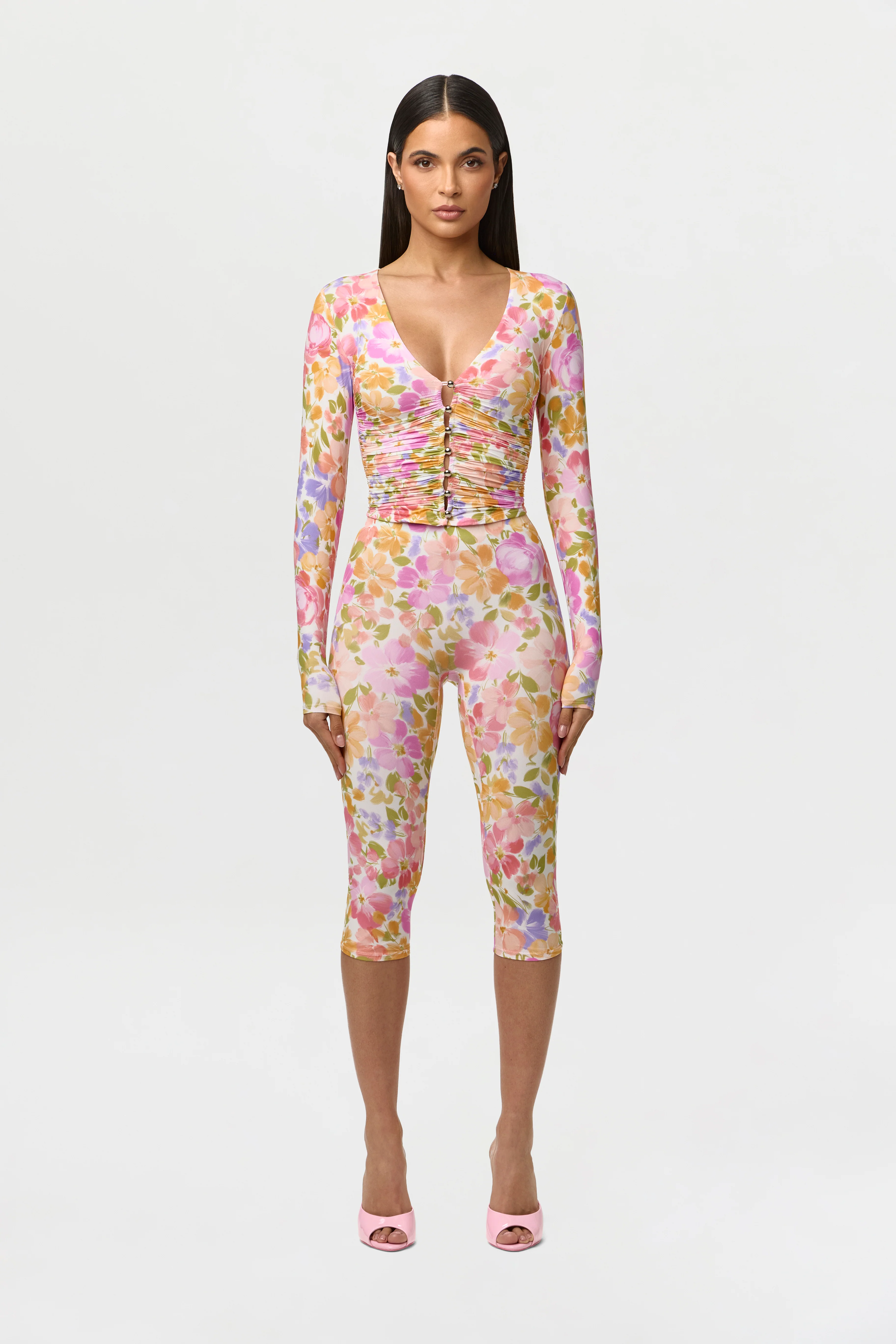 Naked Print Capri Legging - Image 5