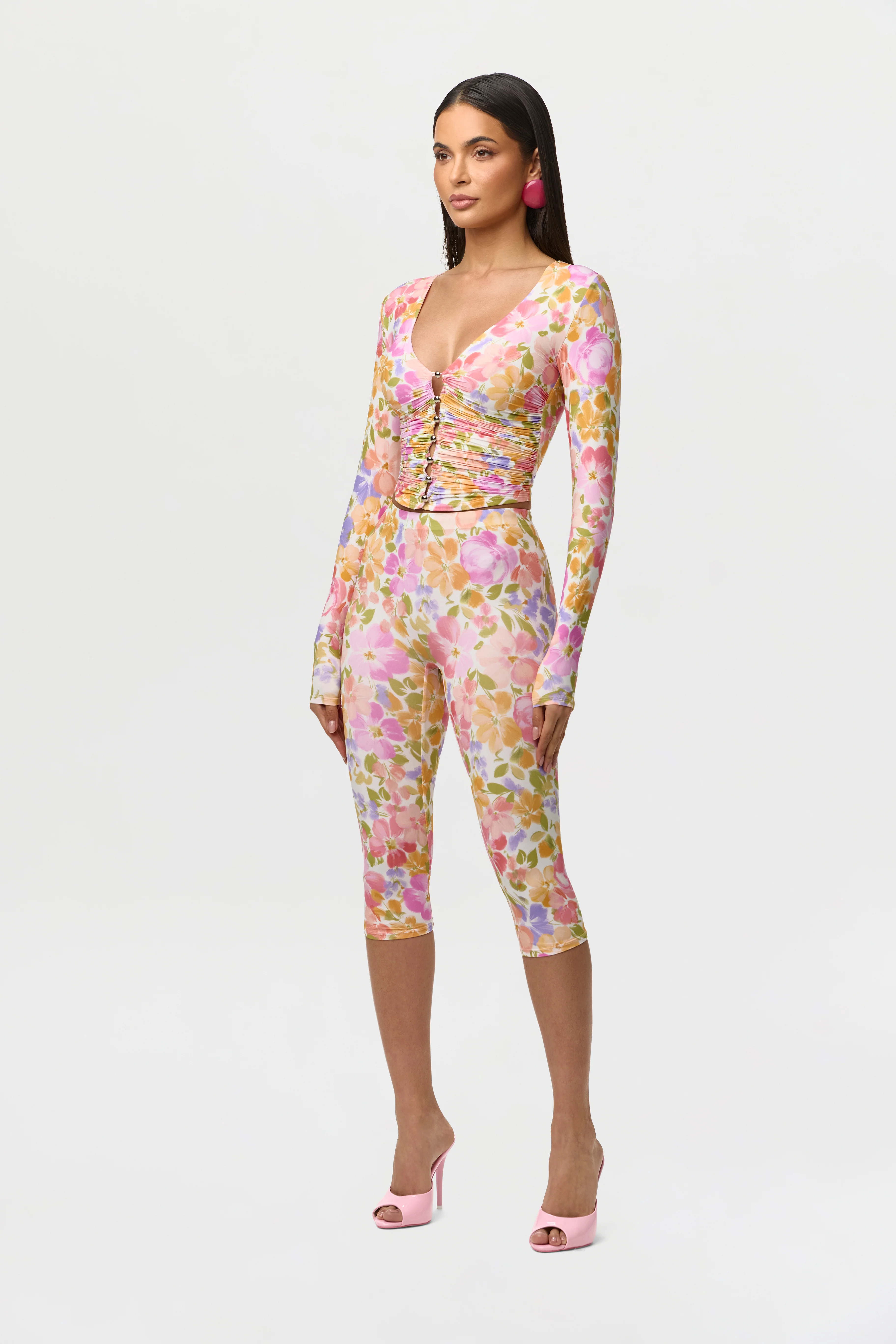 Naked Print Capri Legging - Image 6