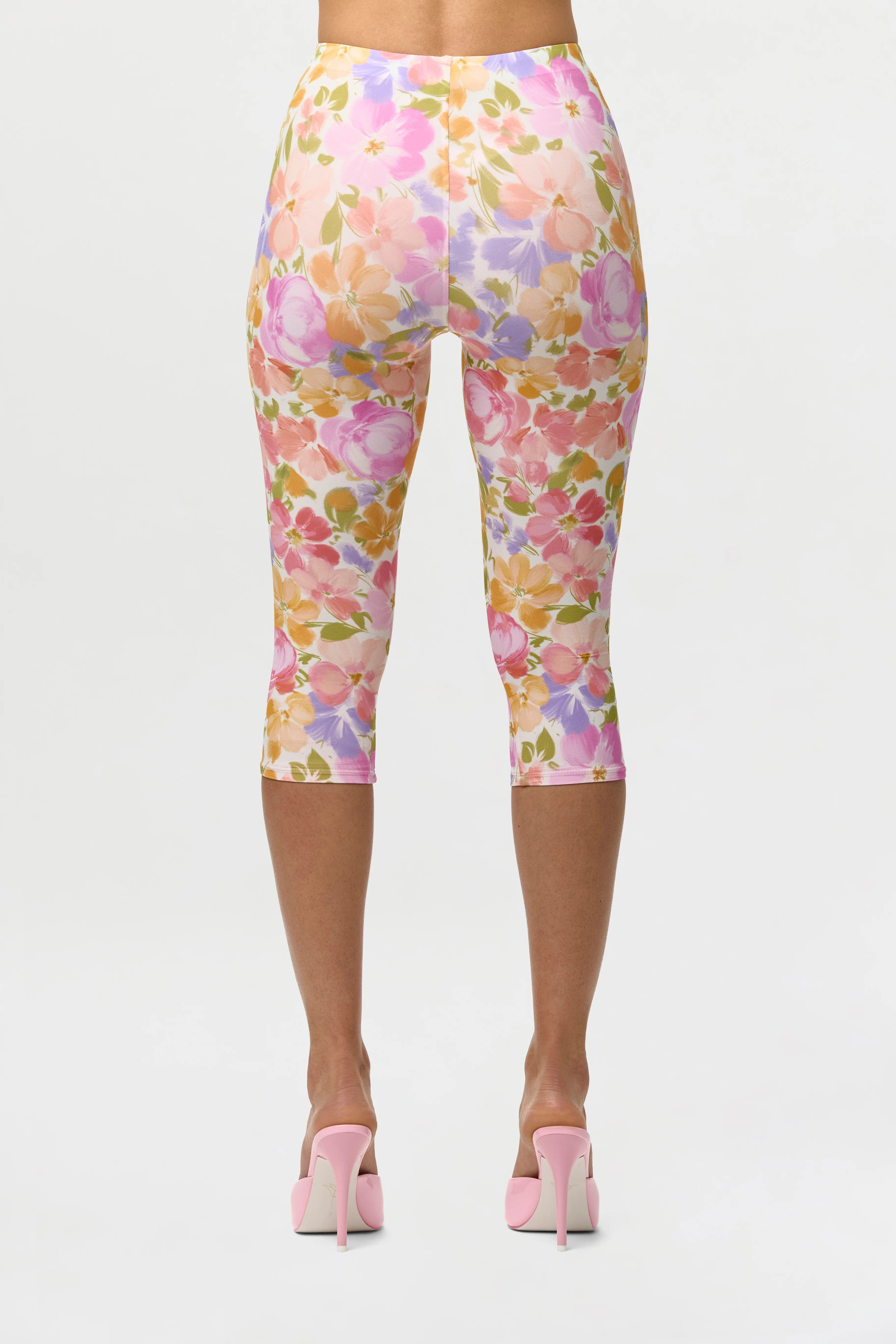 Naked Print Capri Legging - Image 9