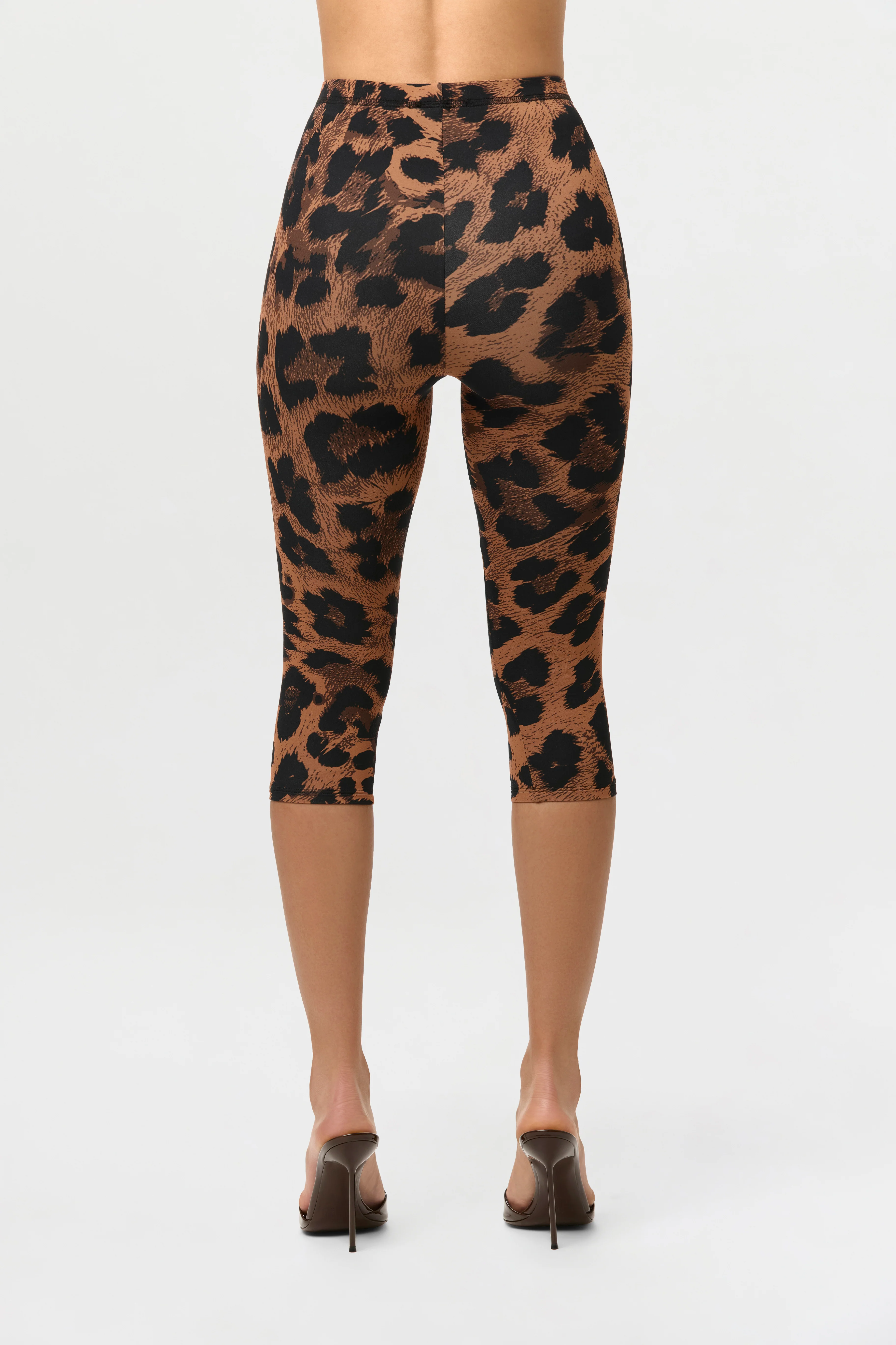 Naked Print Capri Leggings - Image 6