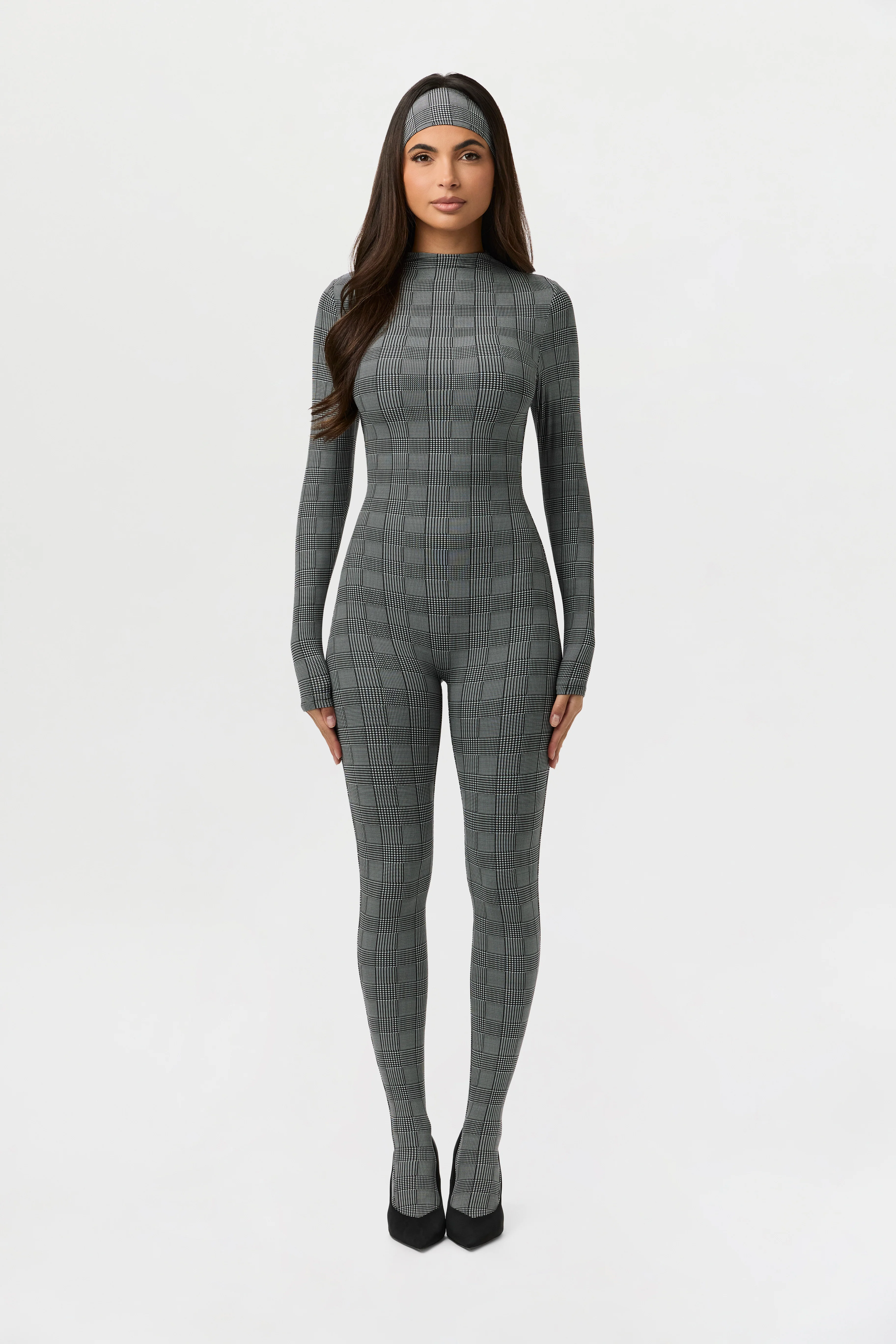 Naked Print Closed Toe Jumpsuit - Image 10