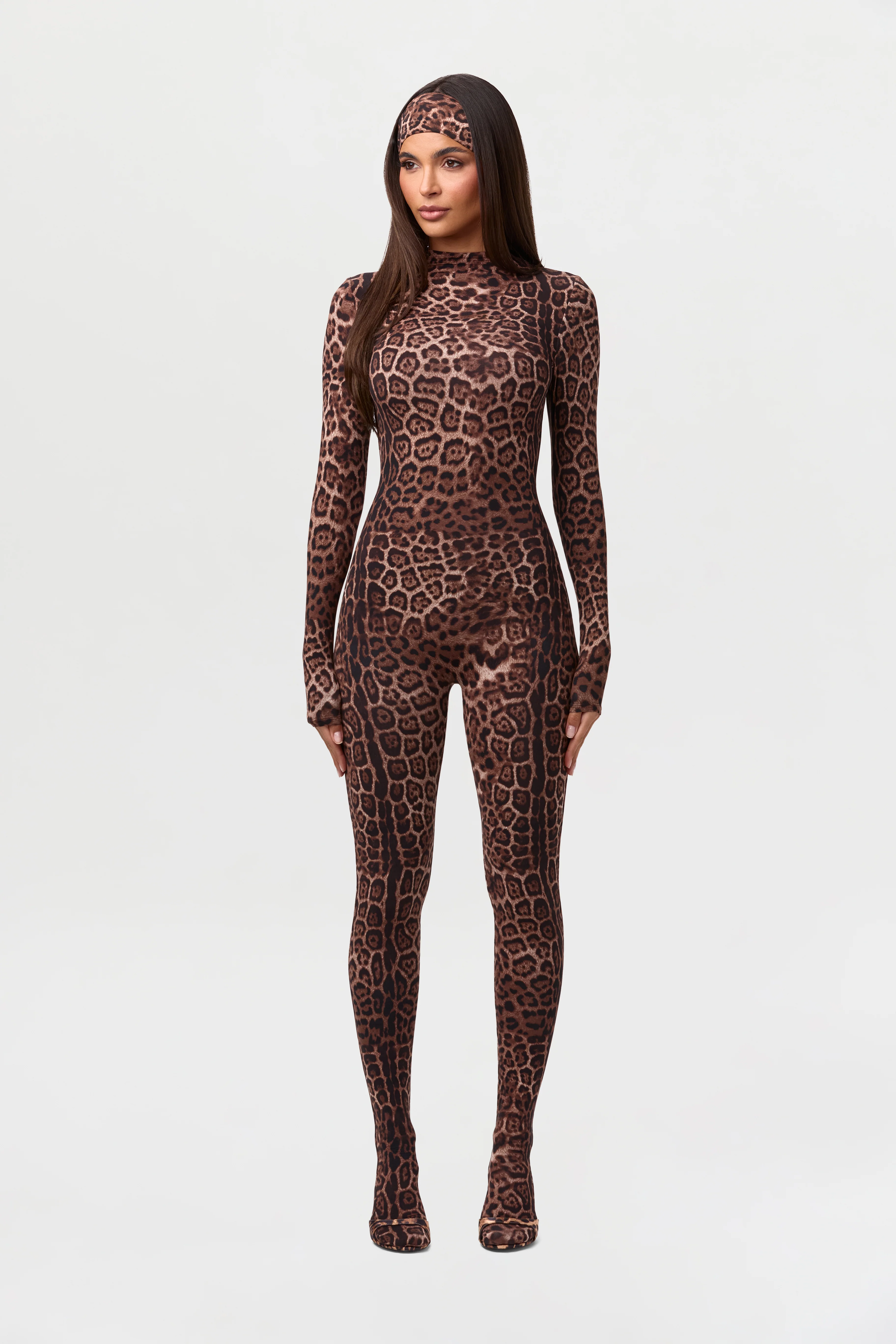 Naked Print Closed Toe Jumpsuit - Image 16