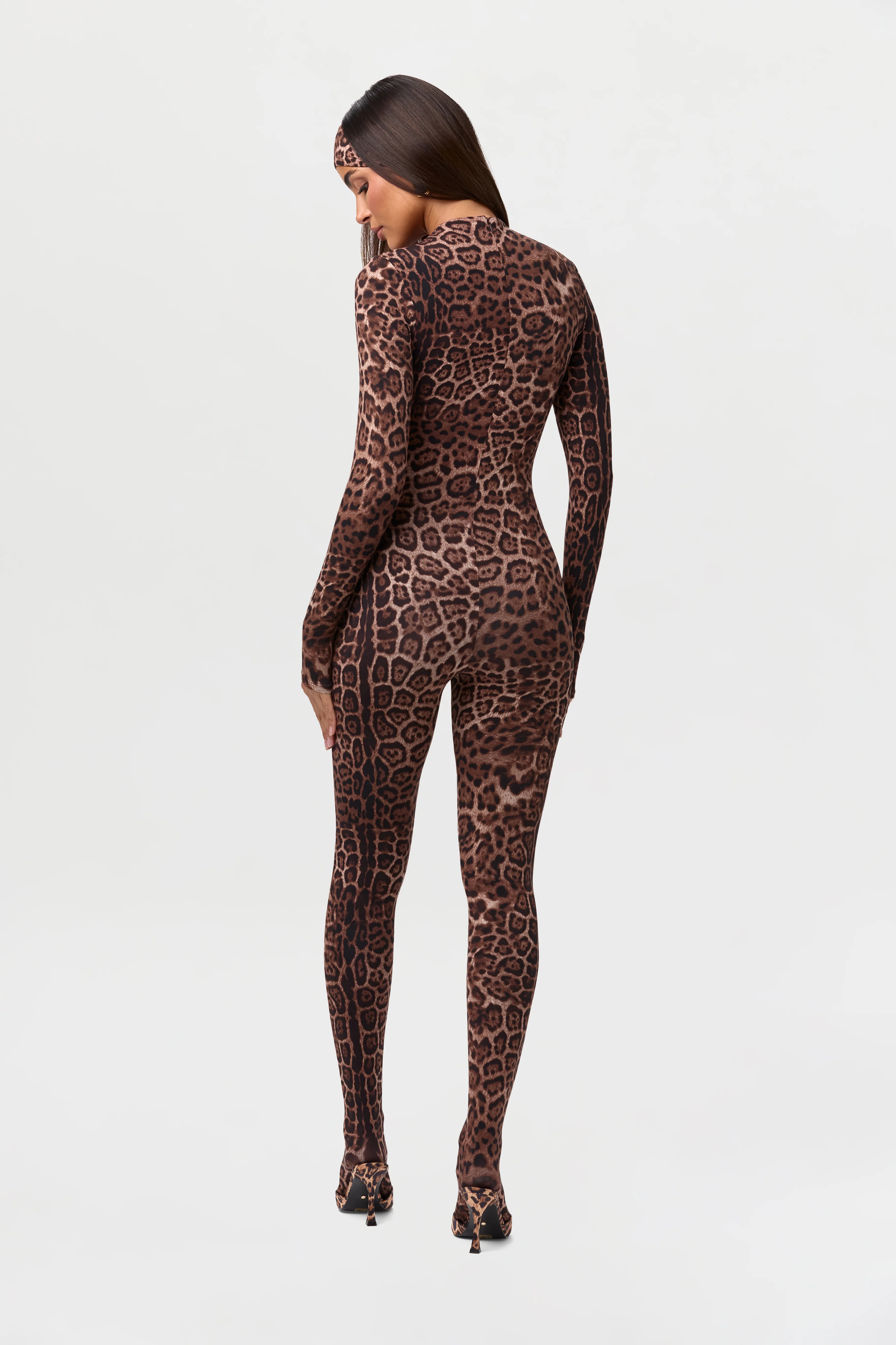 Naked Print Closed Toe Jumpsuit - Image 19
