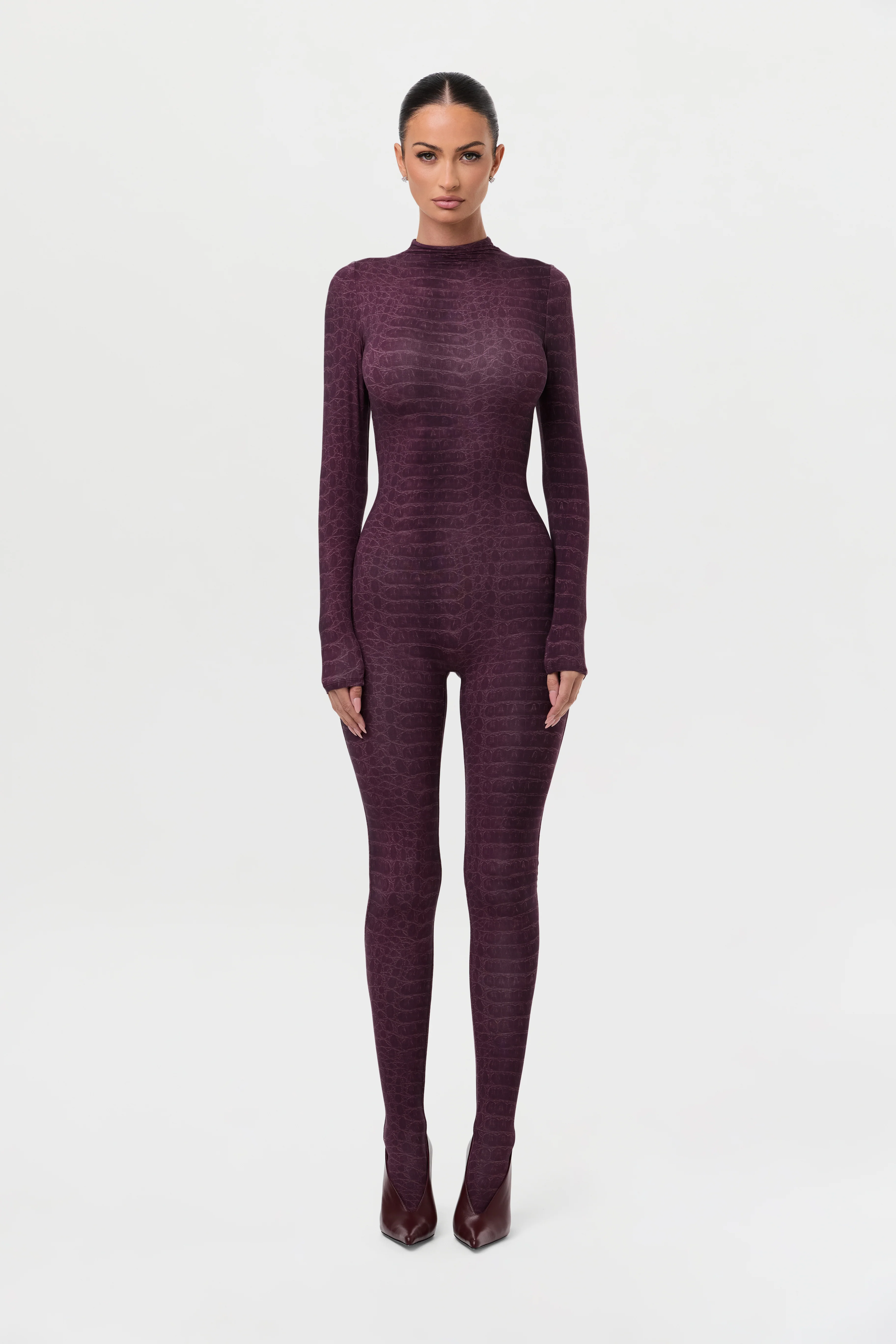 Naked Print Closed Toe Jumpsuit - Image 28