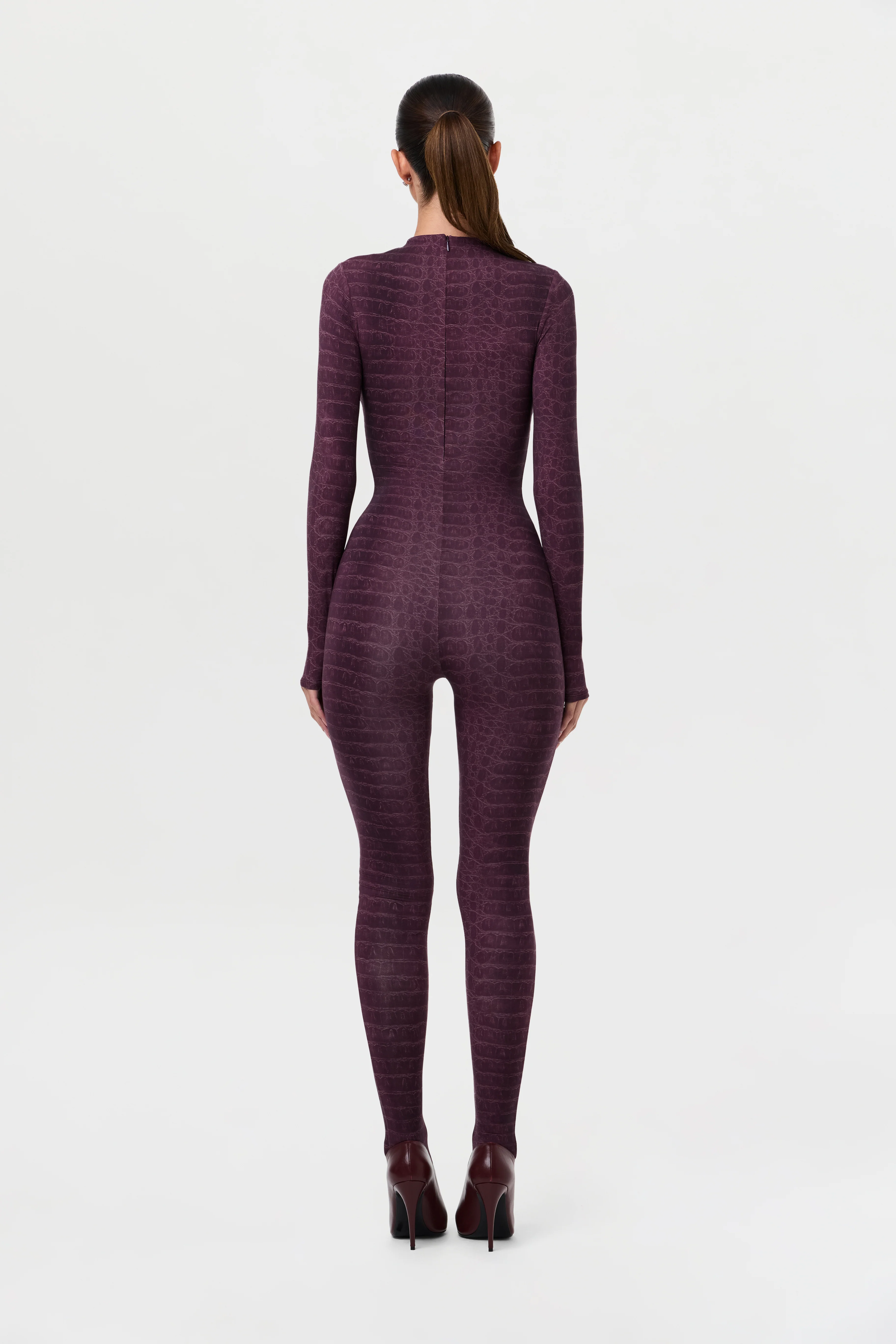 Naked Print Closed Toe Jumpsuit - Image 30