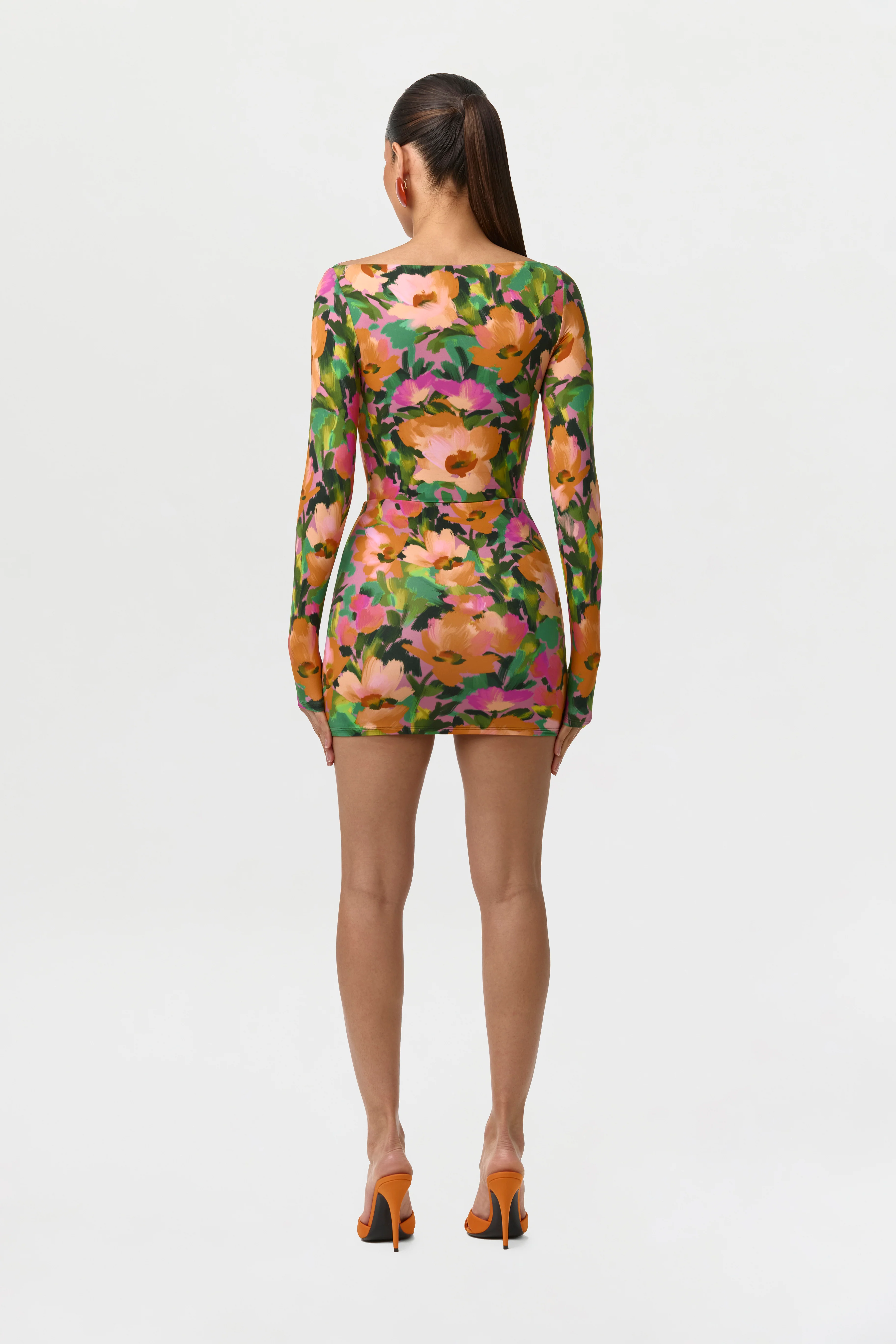 Naked Print Mini Skirt - Image 10