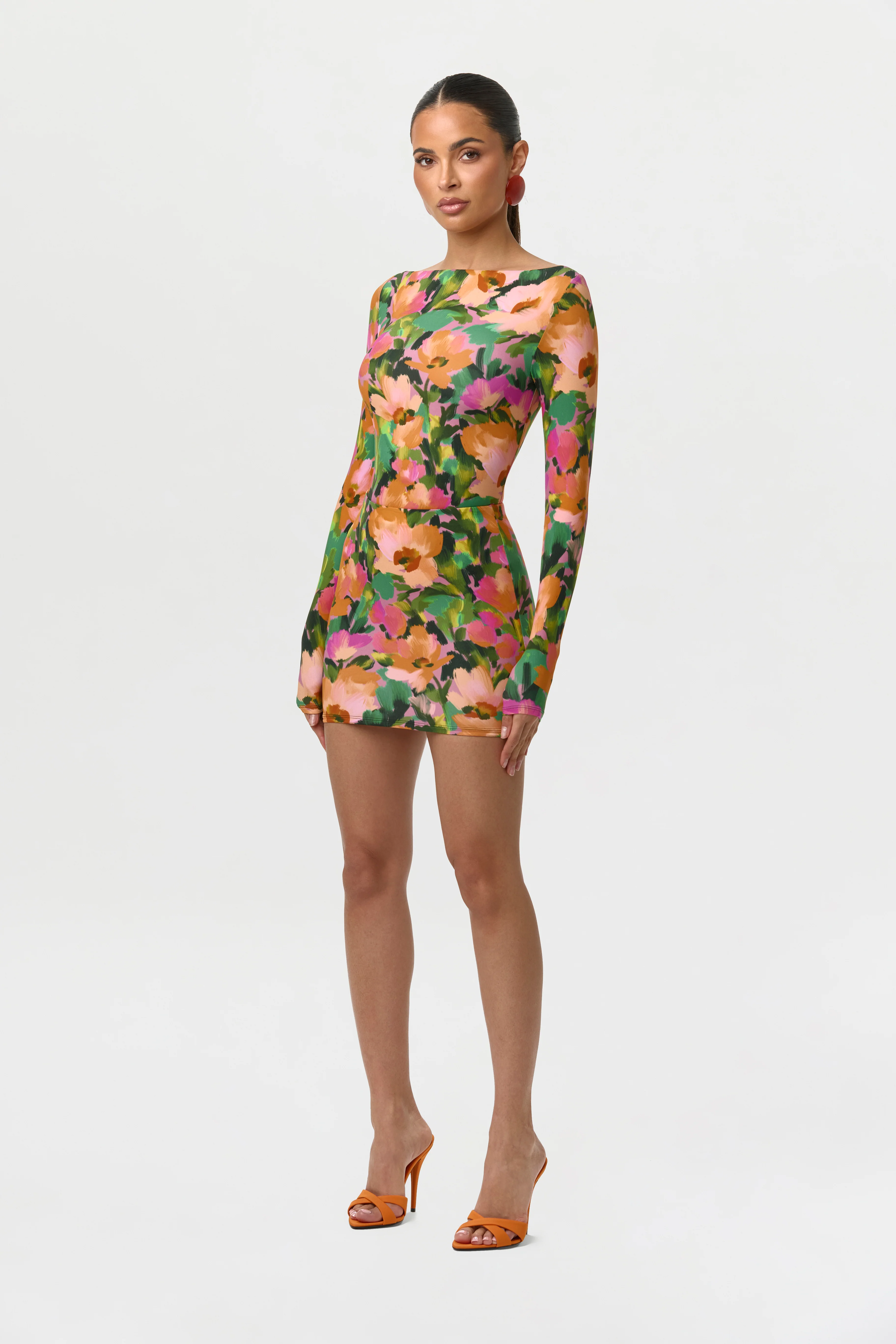 Naked Print Mini Skirt - Image 5