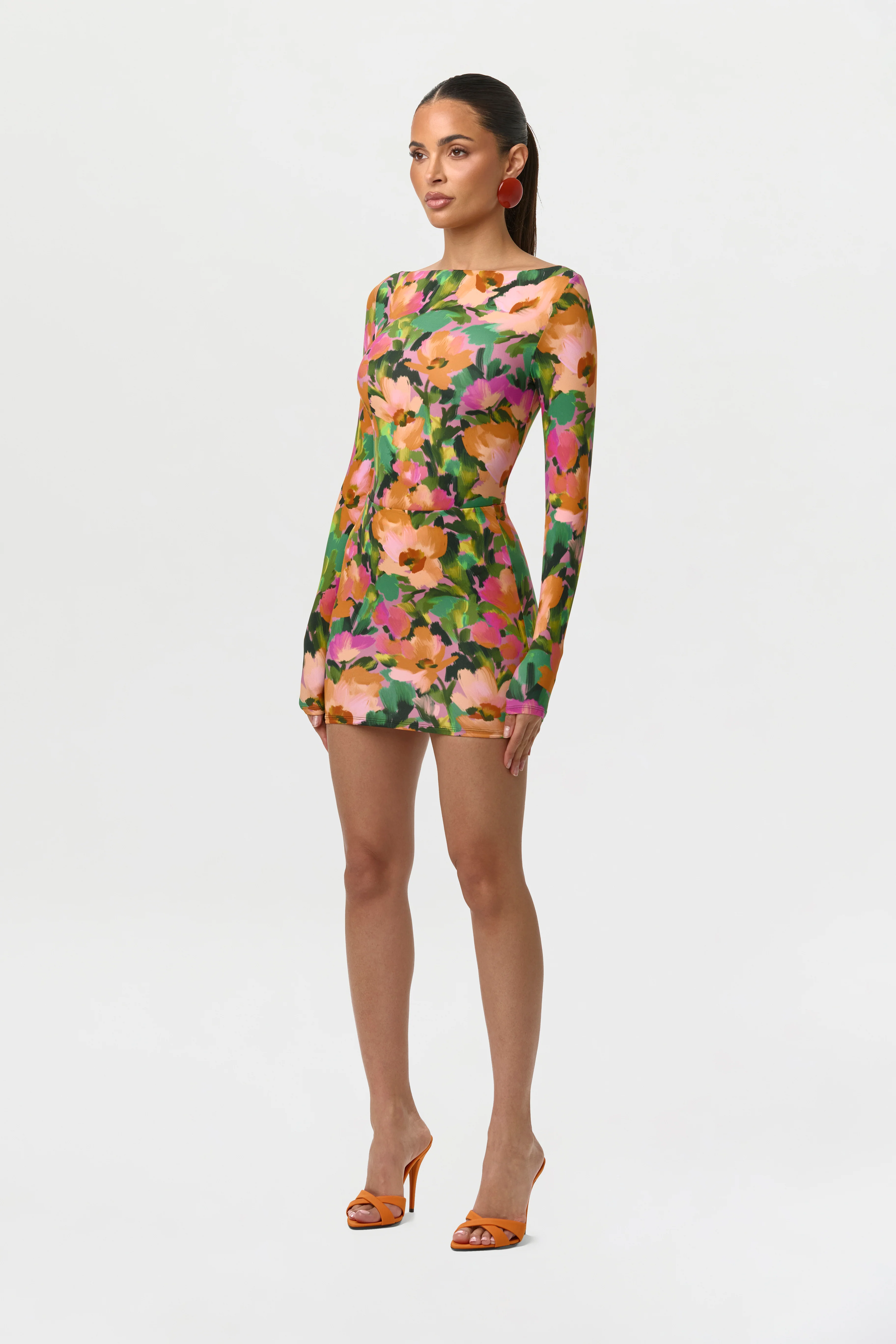 Naked Print Mini Skirt - Image 6