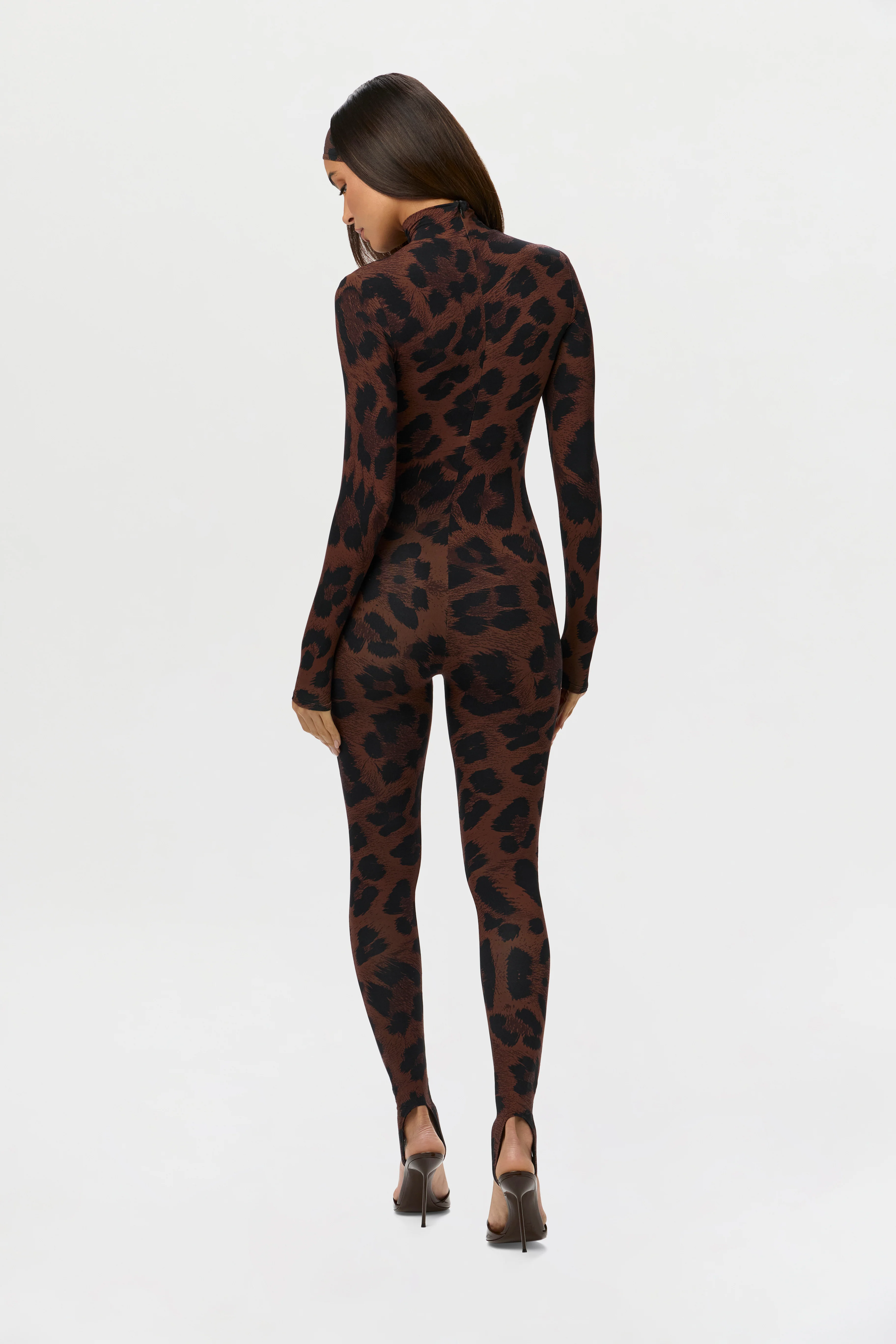 Naked Print Stirrup Jumpsuit Petite - Image 4
