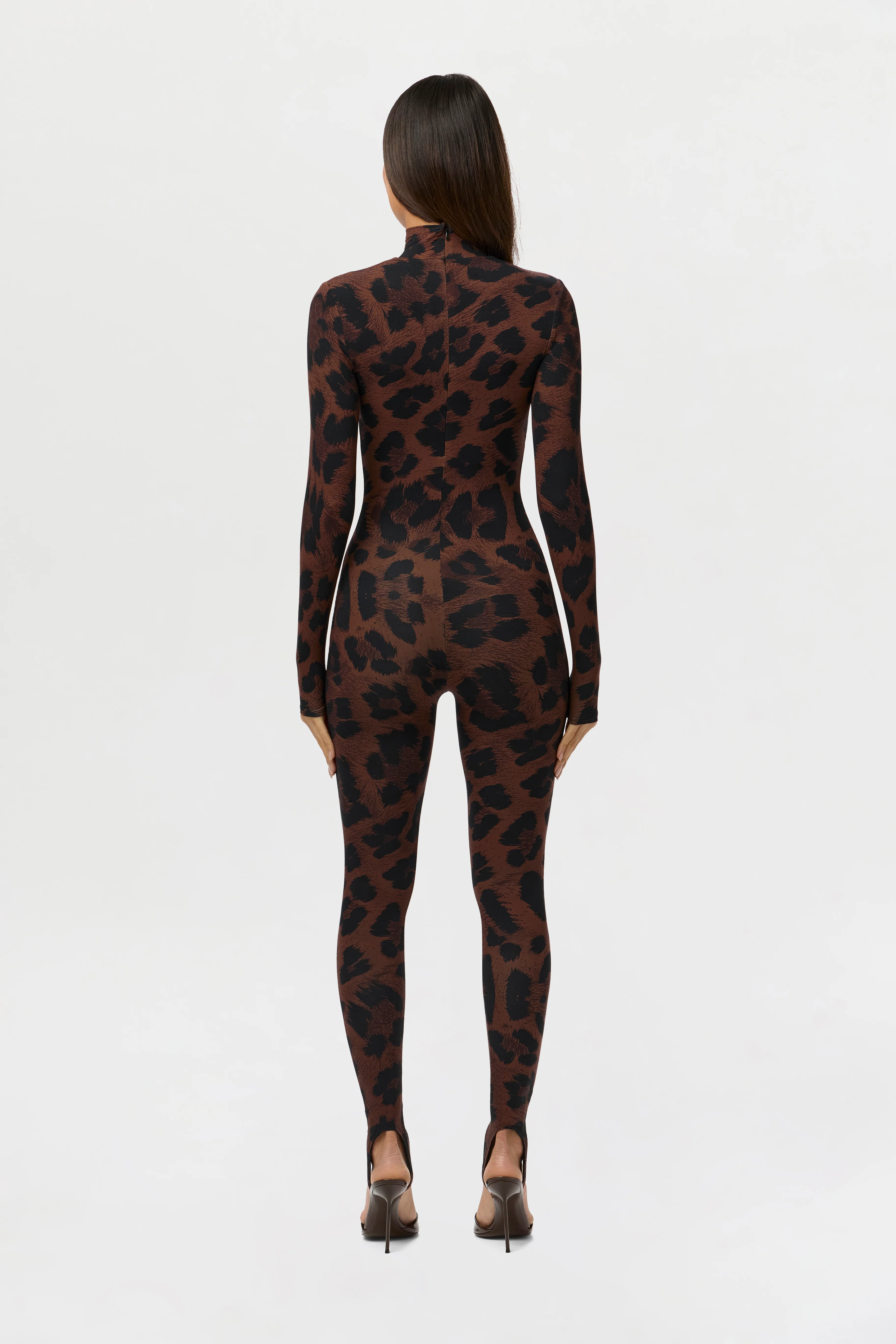Naked Print Stirrup Jumpsuit Petite - Image 5