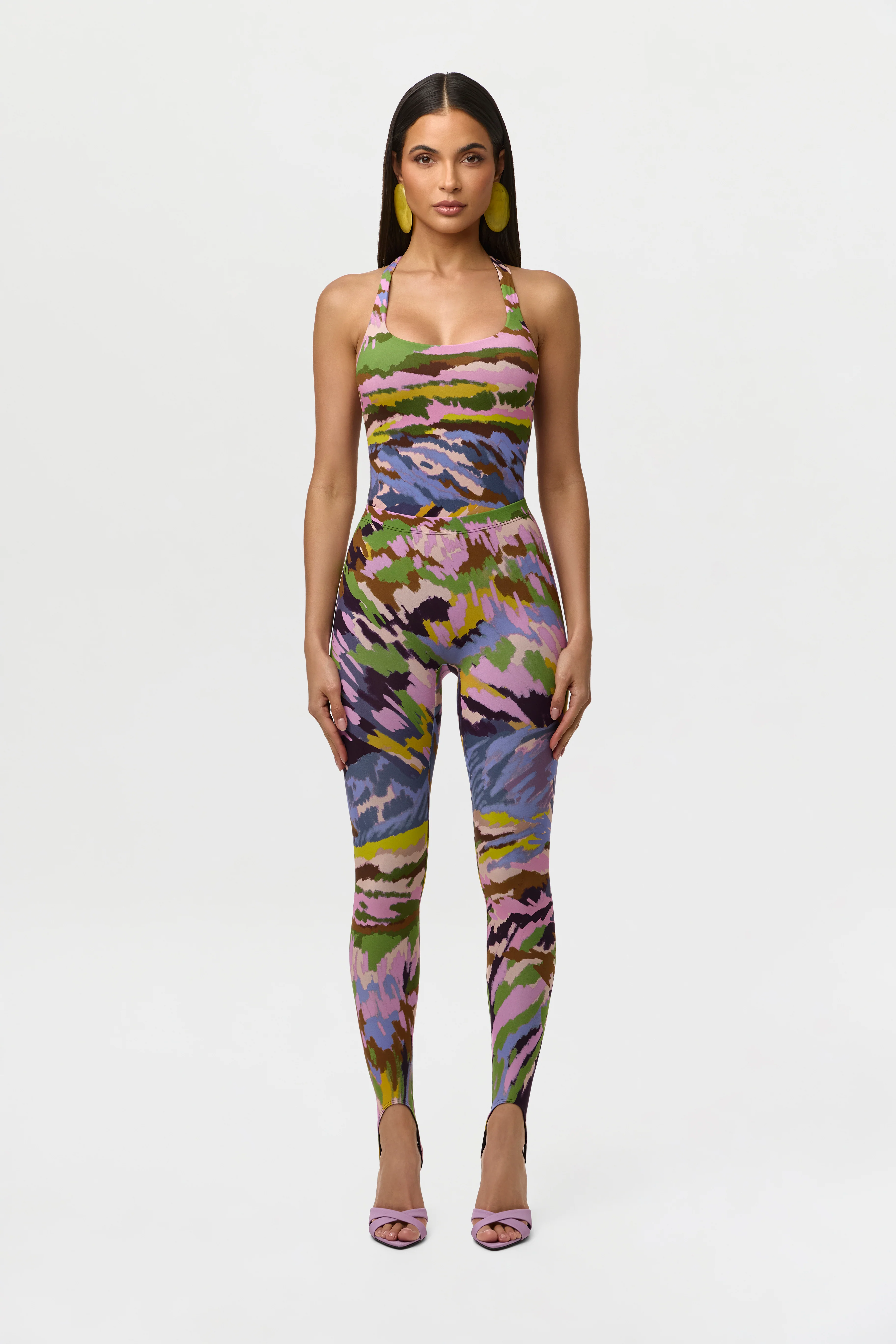 Naked Print Stirrup Legging - Image 9