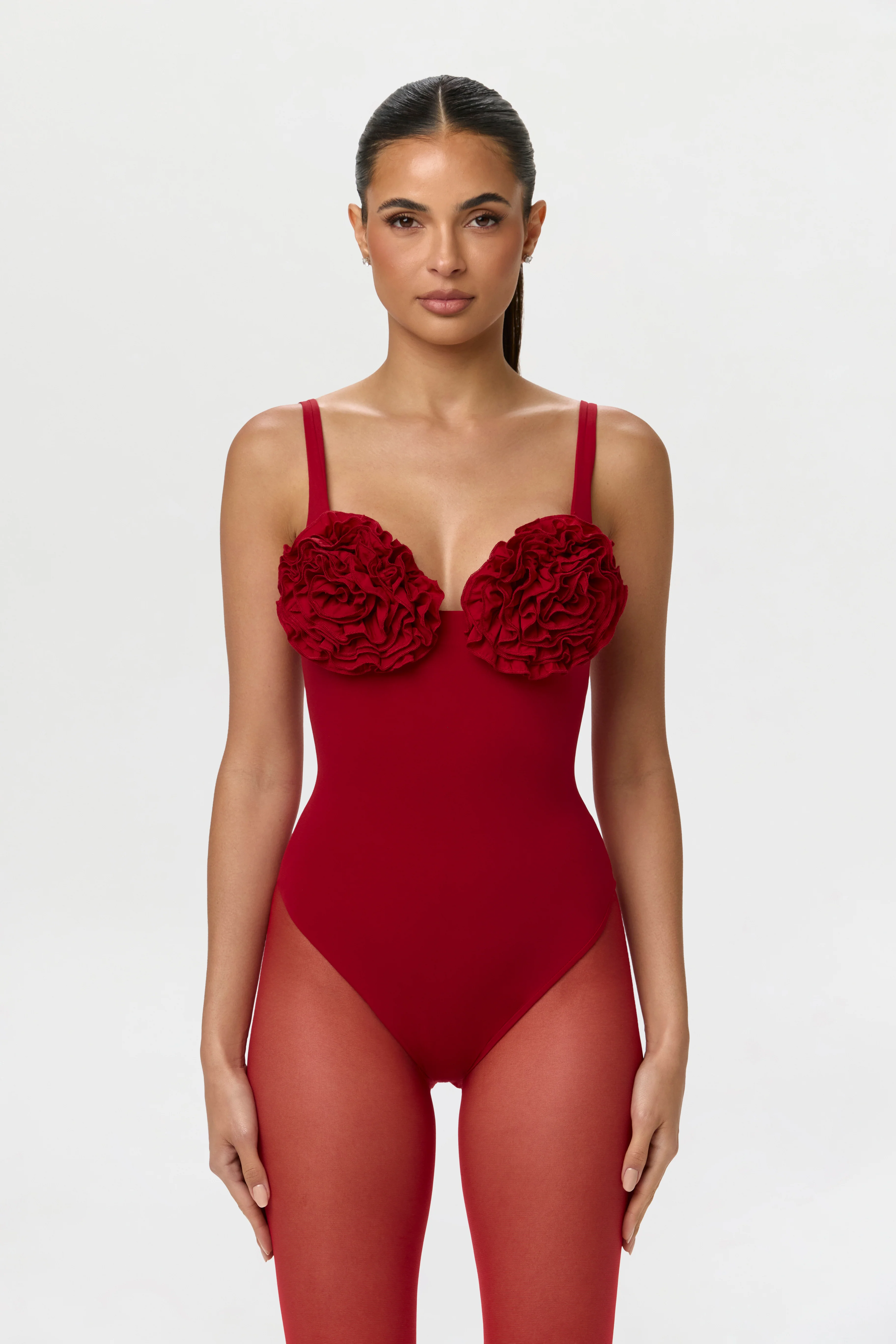 Naked Rose Tank Bodysuit - Image 5