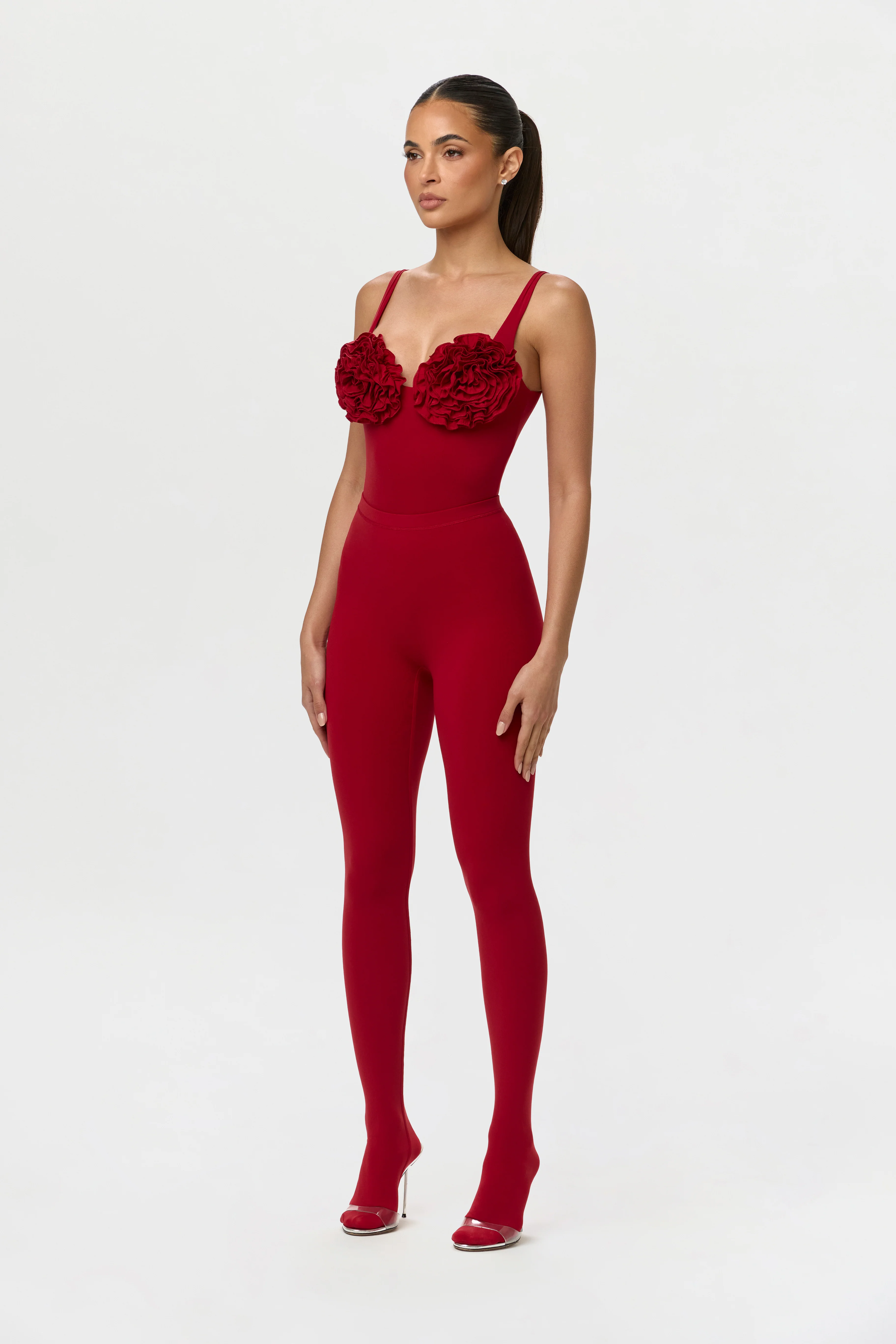 Naked Rose Tank Bodysuit - Image 9