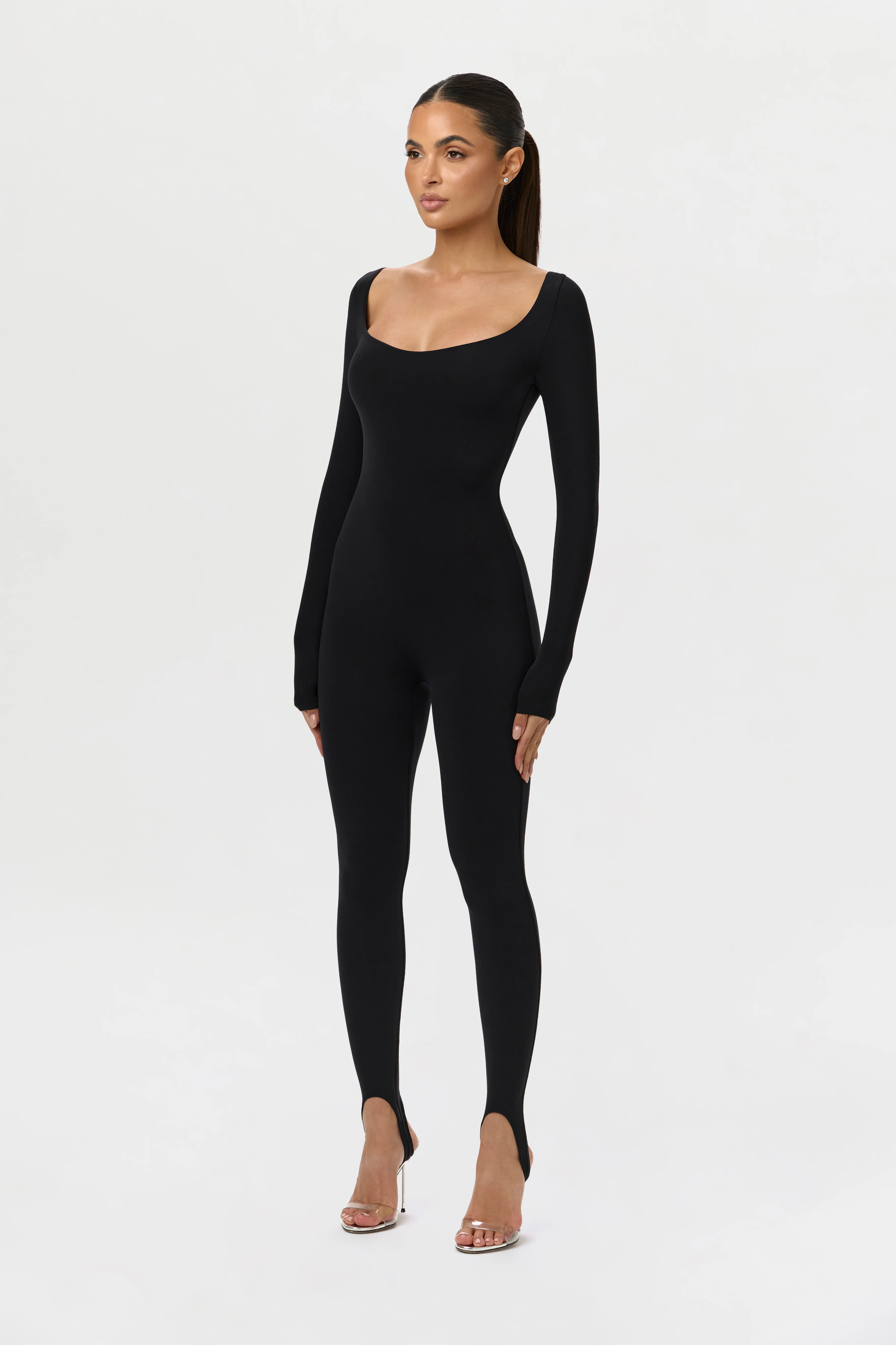 Naked Scoop Stirrup Jumpsuit - Image 3