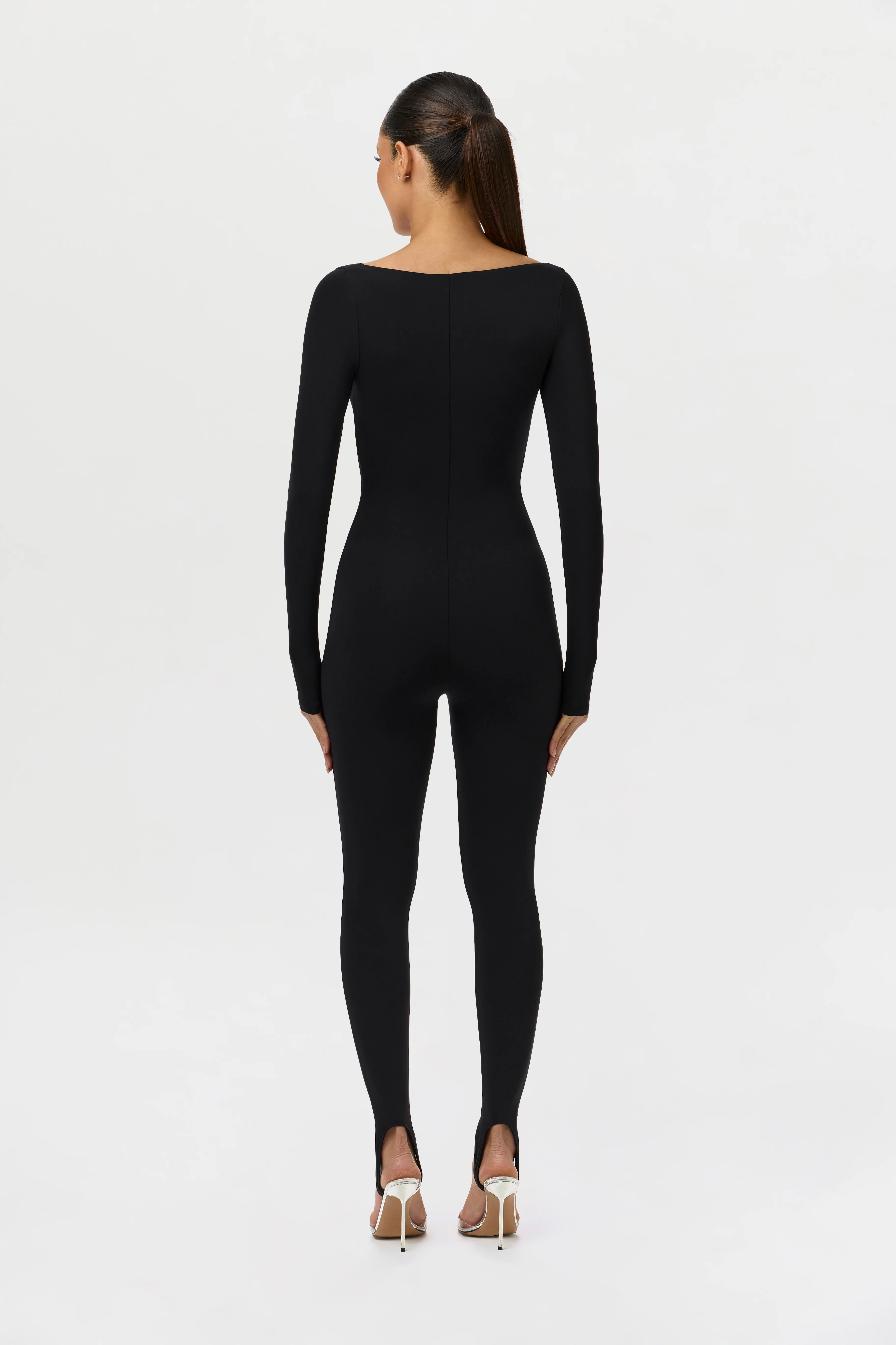 Naked Scoop Stirrup Jumpsuit - Image 4