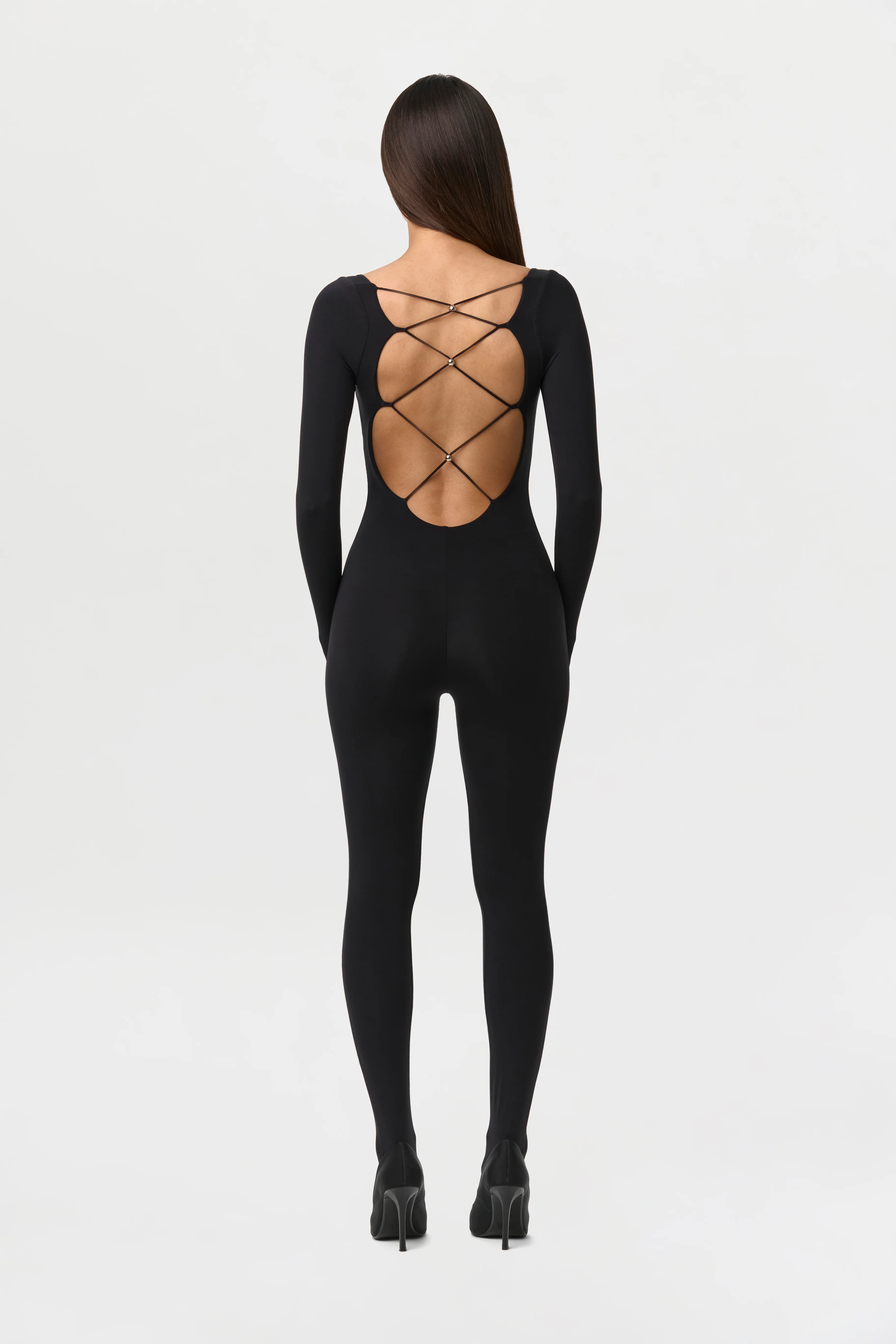 Naked Tie Closed Toe Jumpsuit Petite - Image 8
