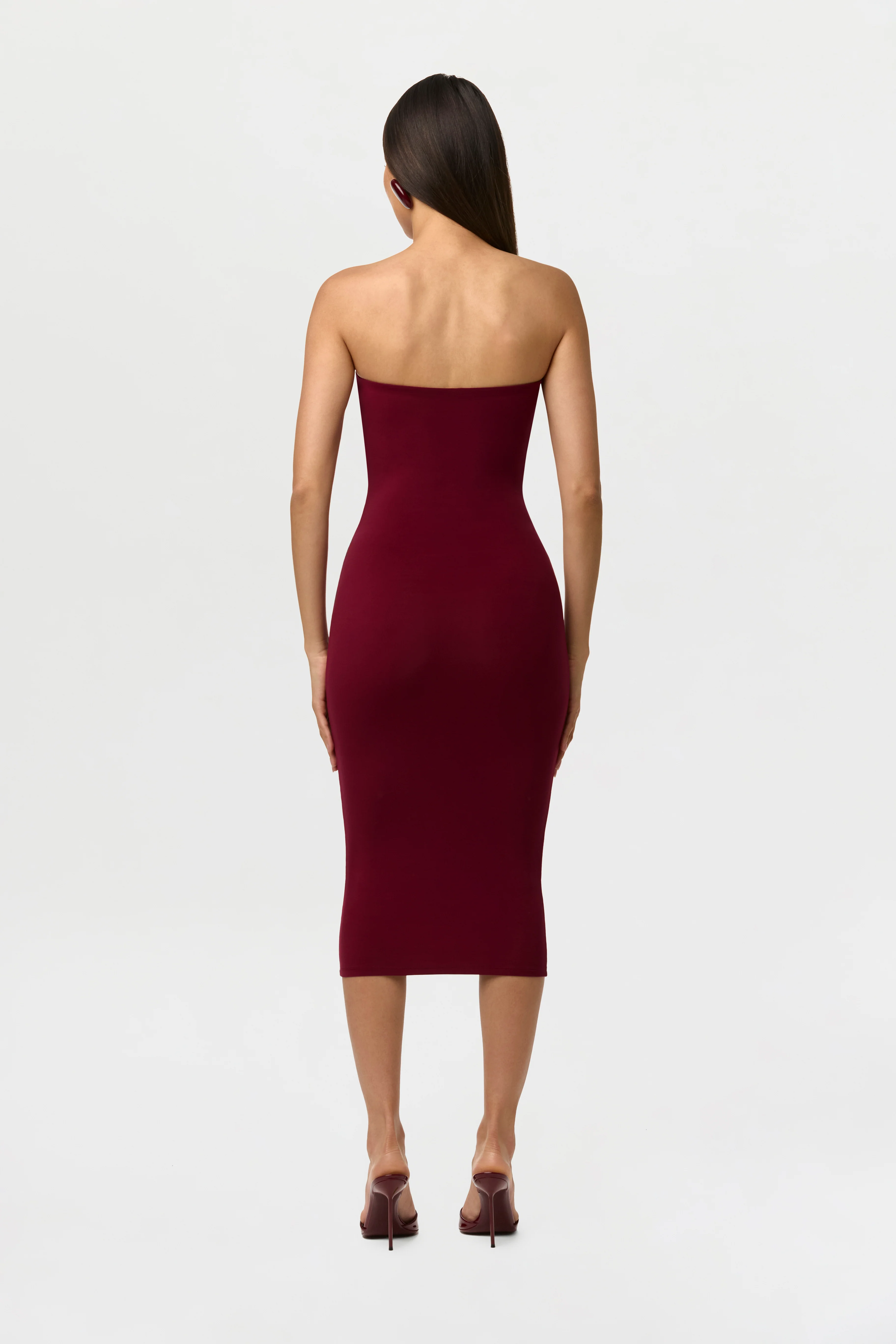 Naked Tube Midi Dress - Image 5