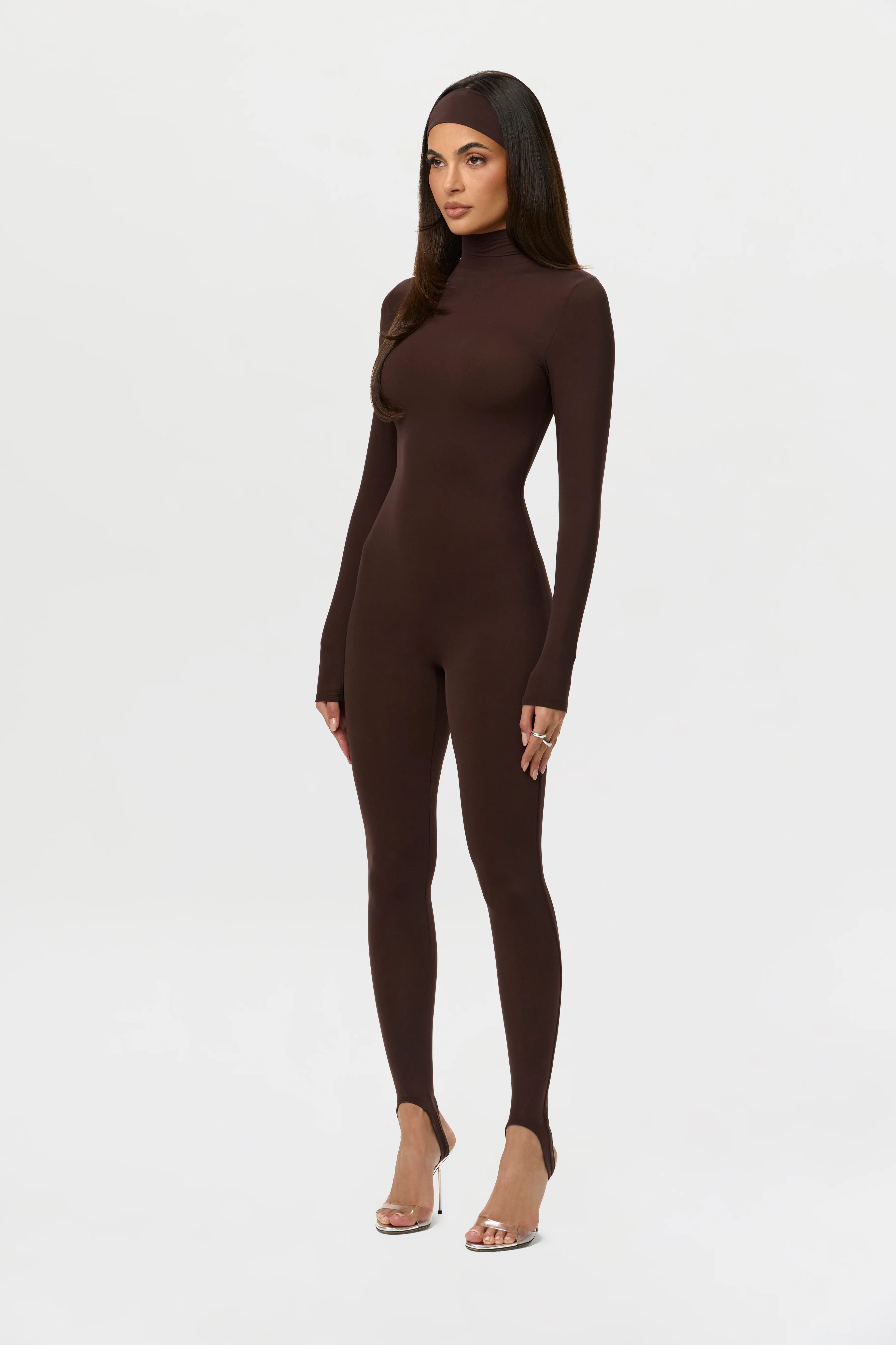 Naked Turtleneck Stirrup Jumpsuit - Image 11