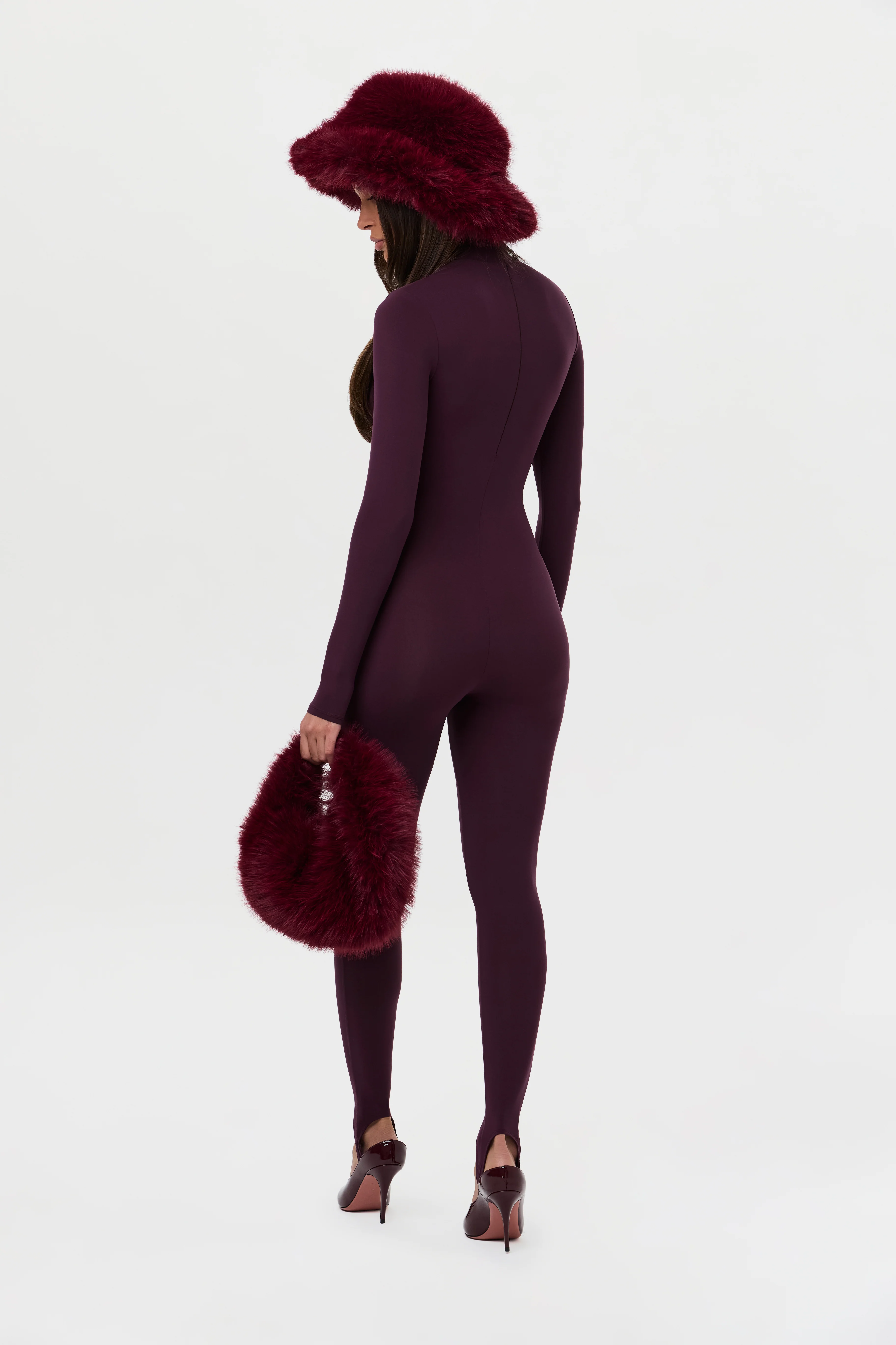 Naked Turtleneck Stirrup Jumpsuit - Image 8
