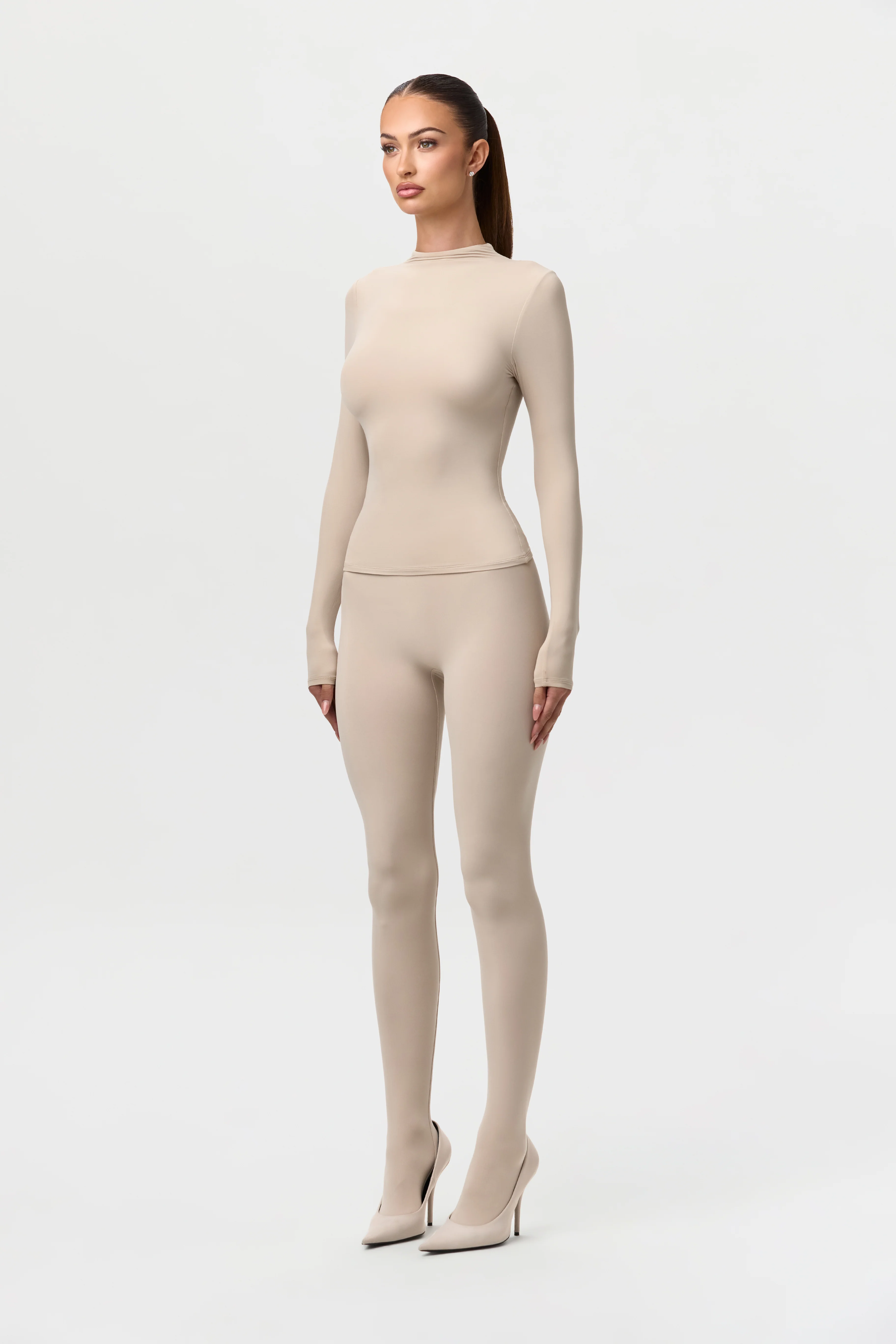 Naked Mock Neck Top - Image 25