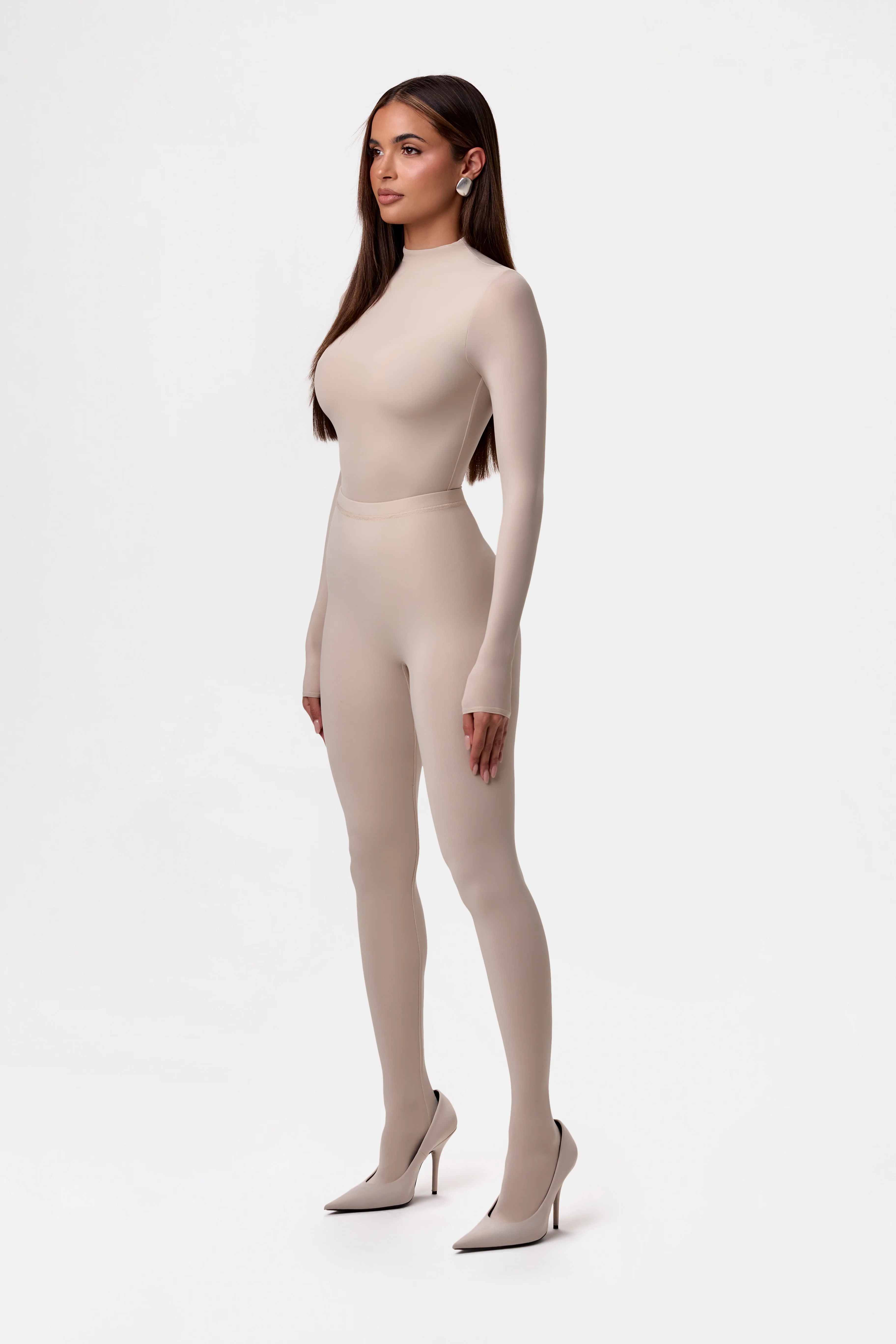 Naked Mock Neck Top - Image 29