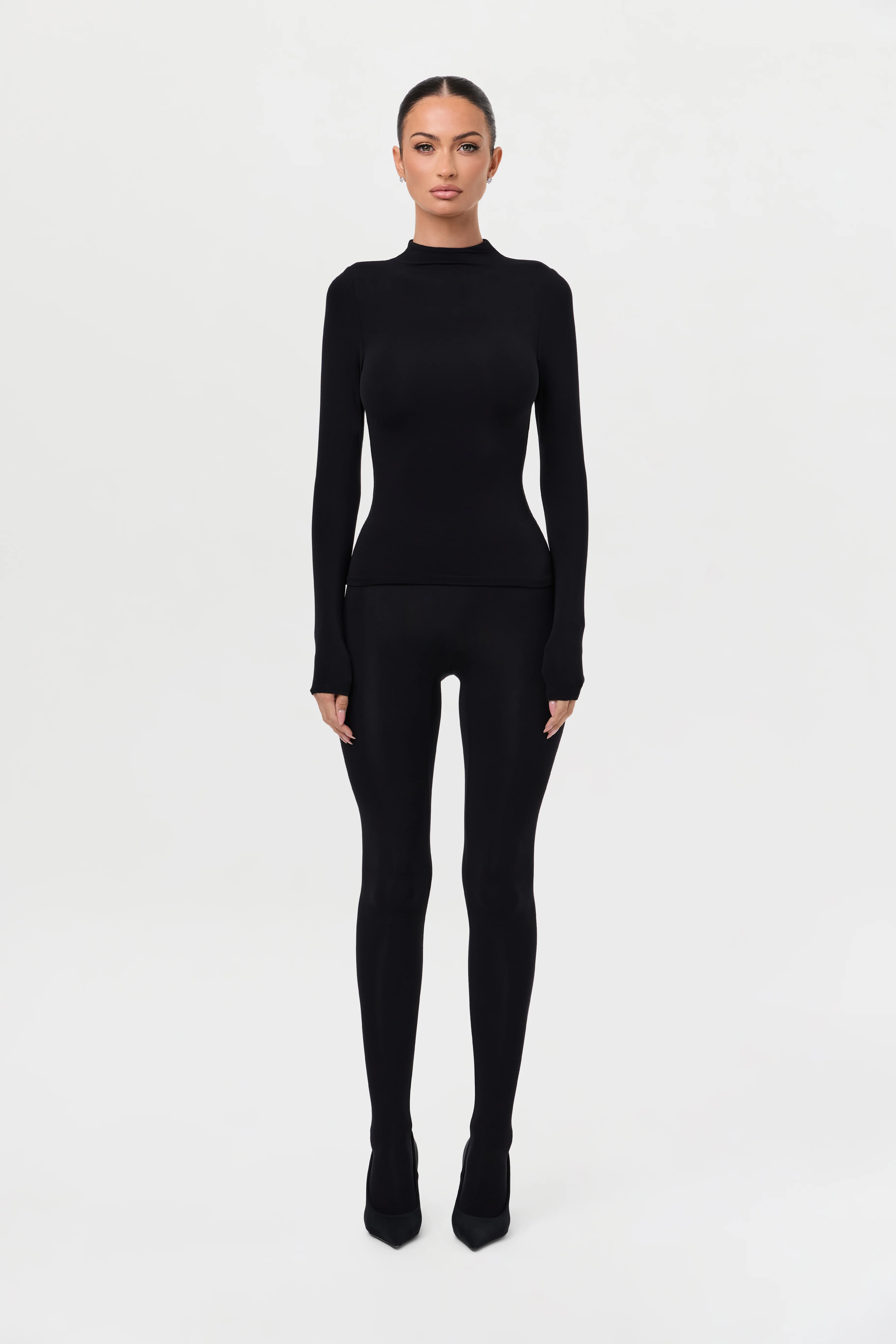Naked Mock Neck Top - Image 3