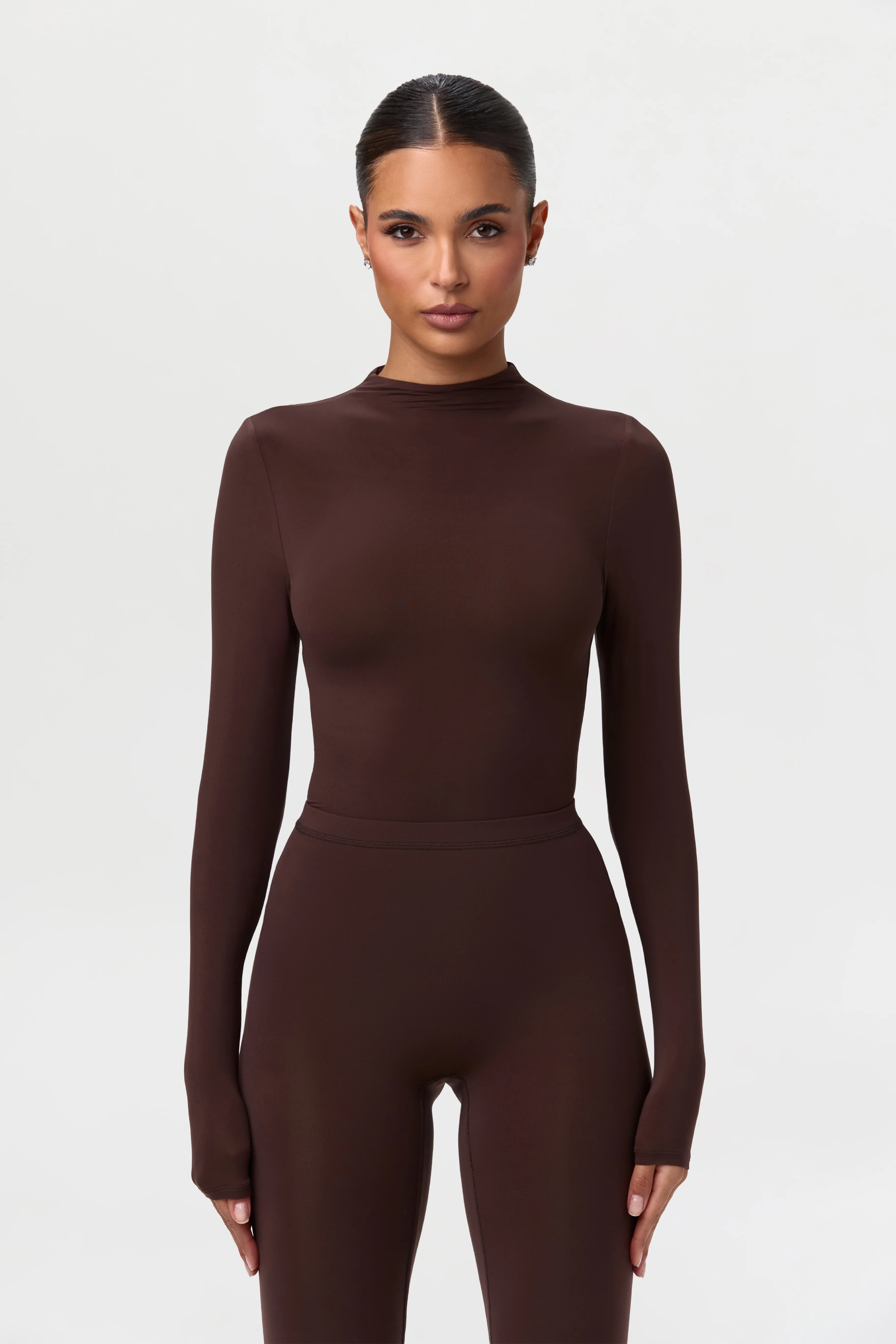 Naked Mock Neck Top - Image 37