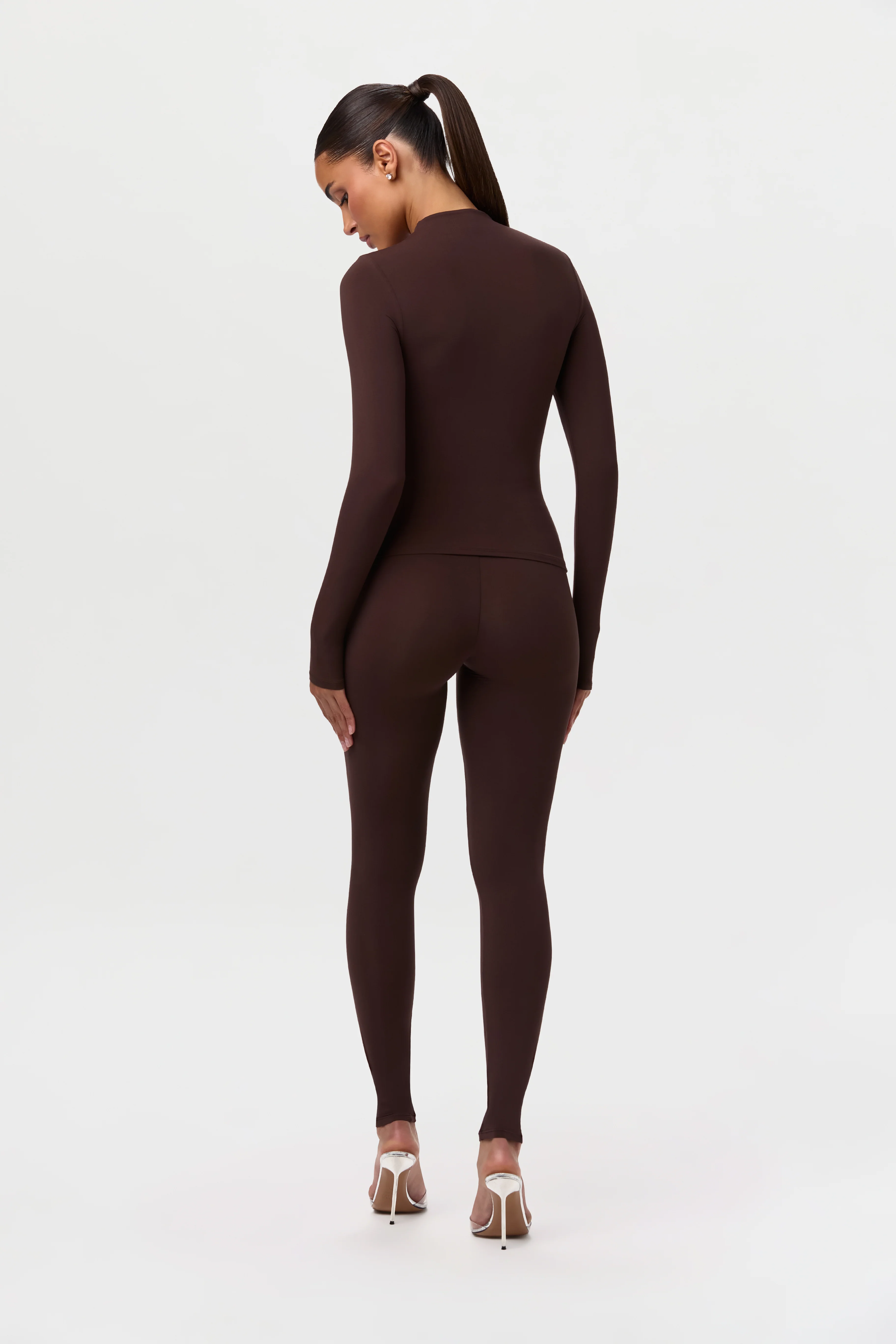 Naked Mock Neck Top - Image 39