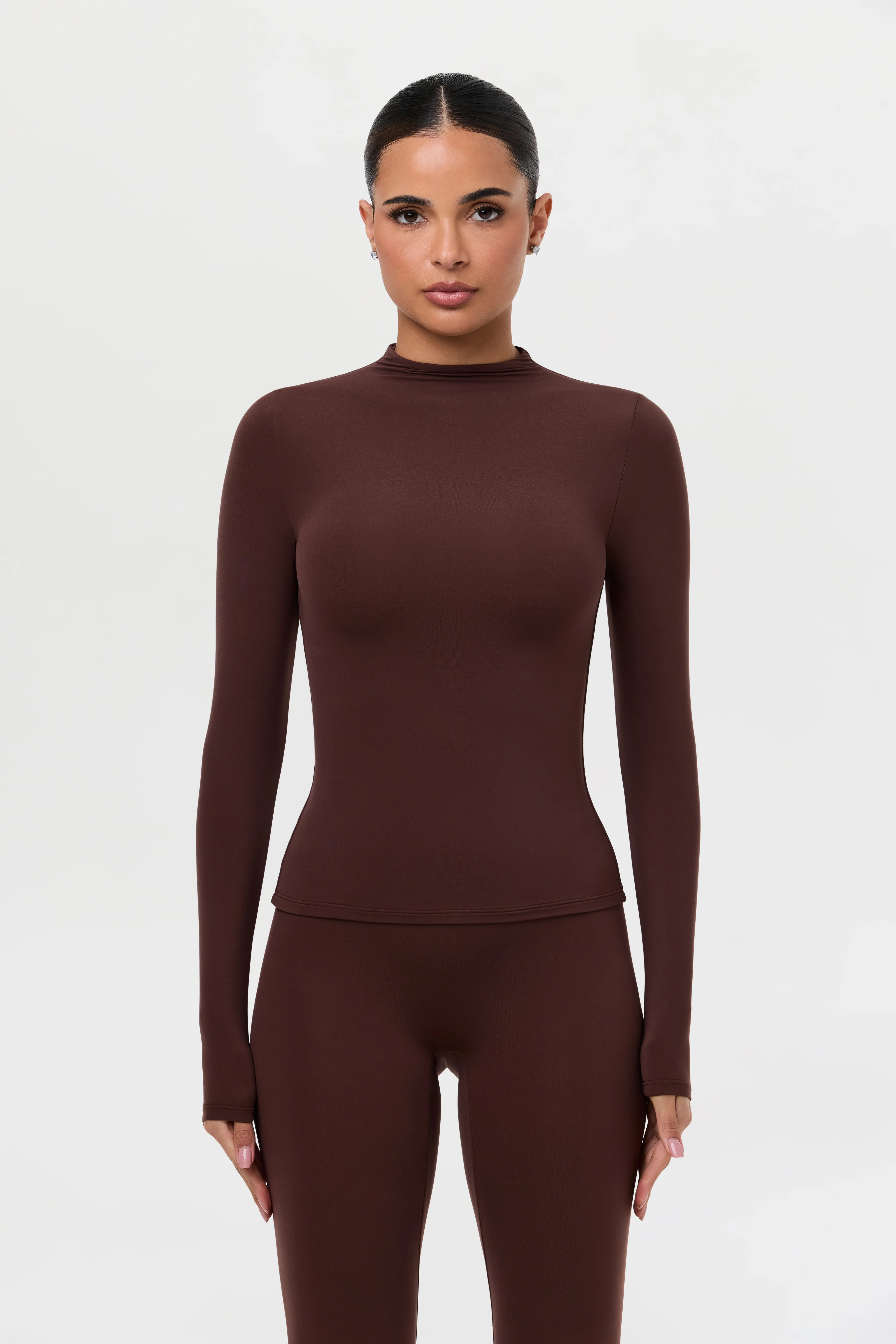 Naked Mock Neck Top - Image 40