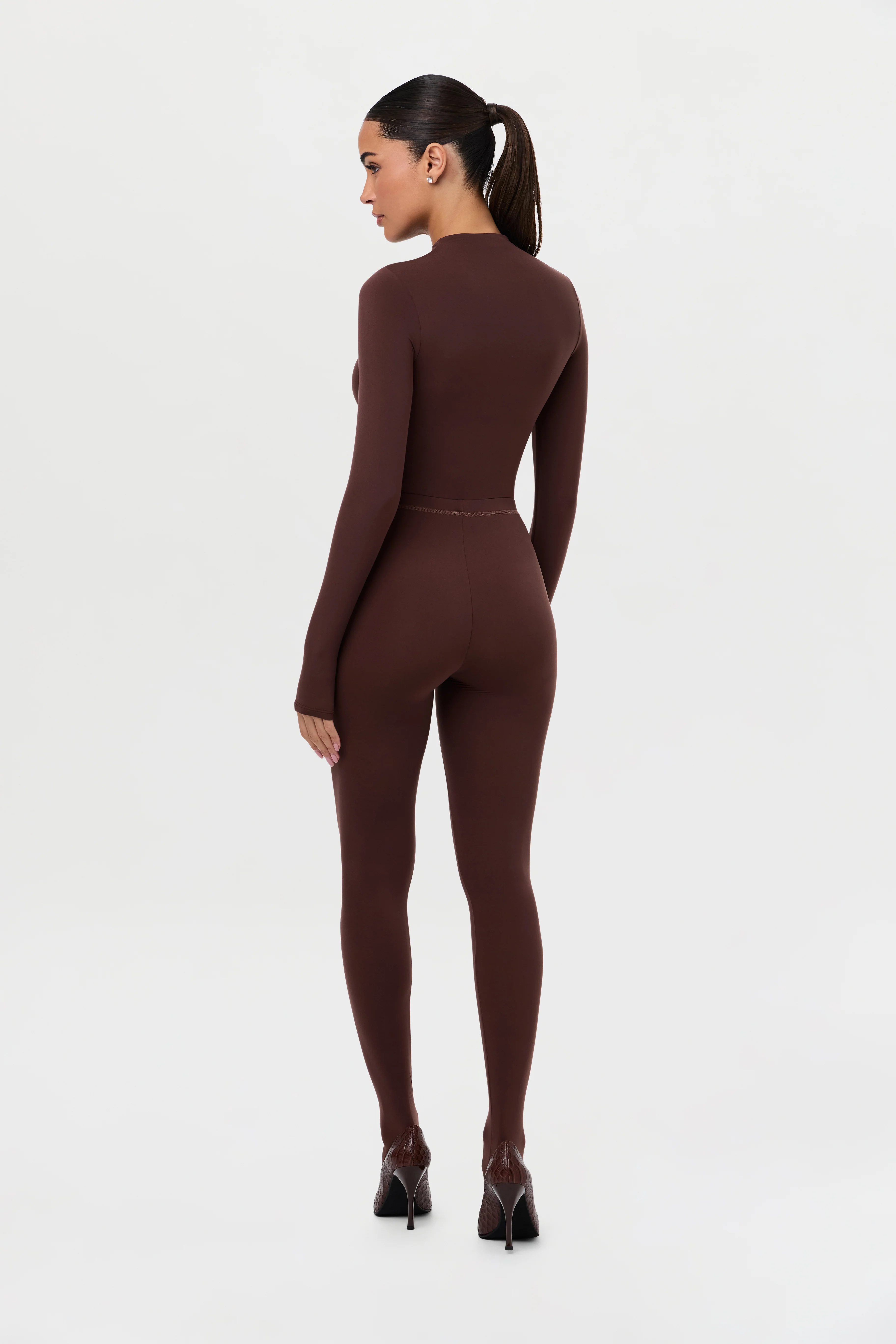 Naked Mock Neck Top - Image 45