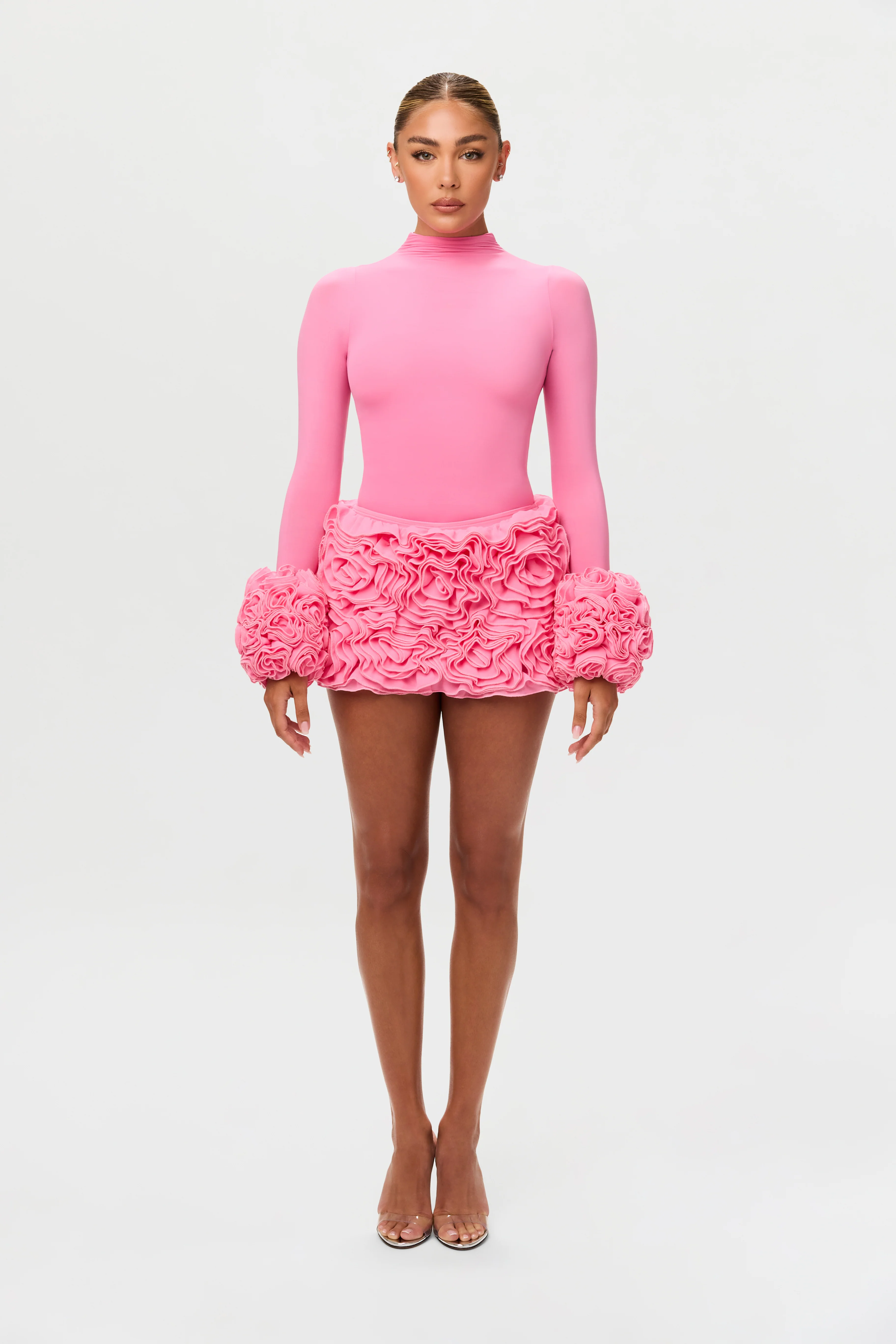 Naked Mock Neck Top - Image 54