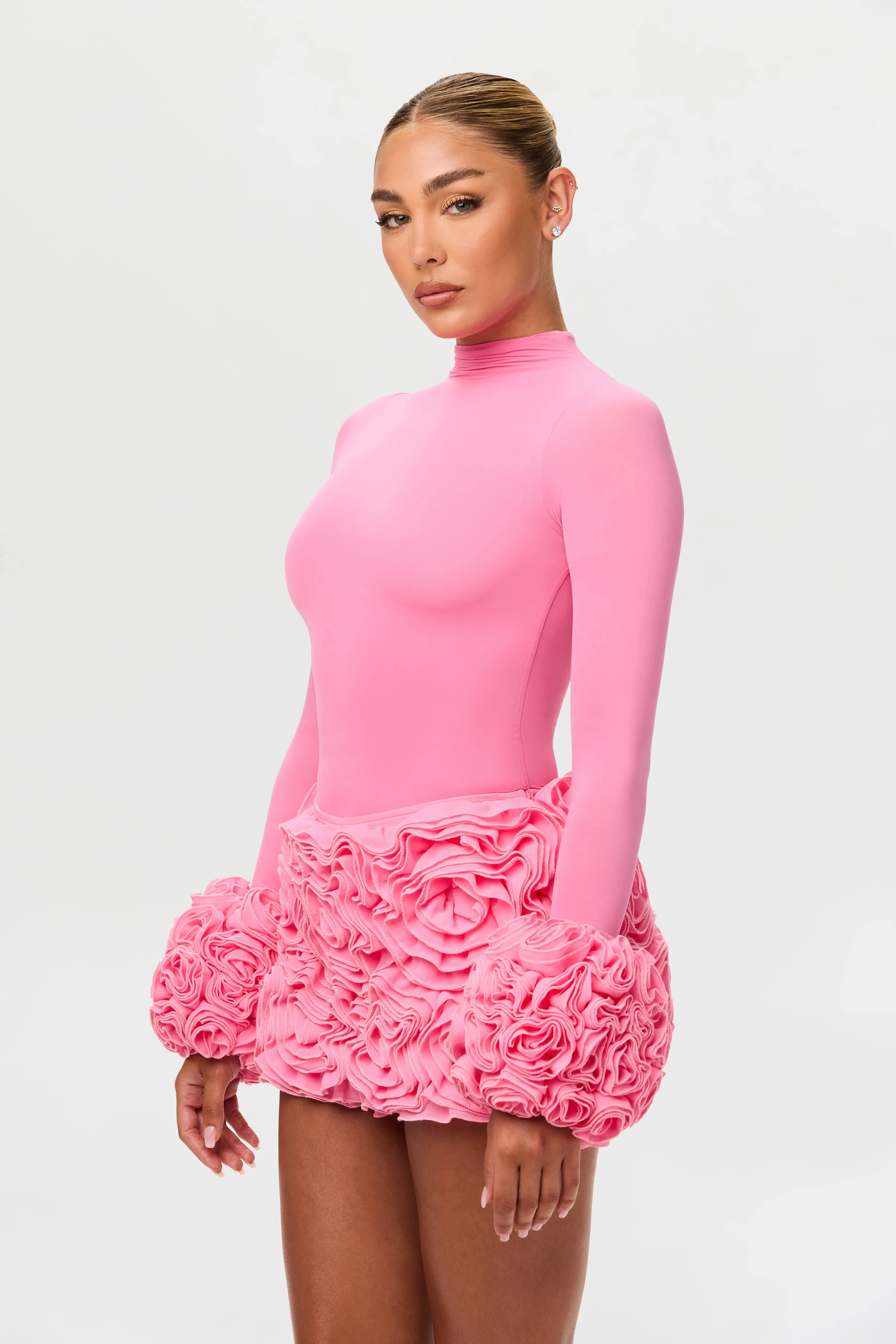 Naked Mock Neck Top - Image 56