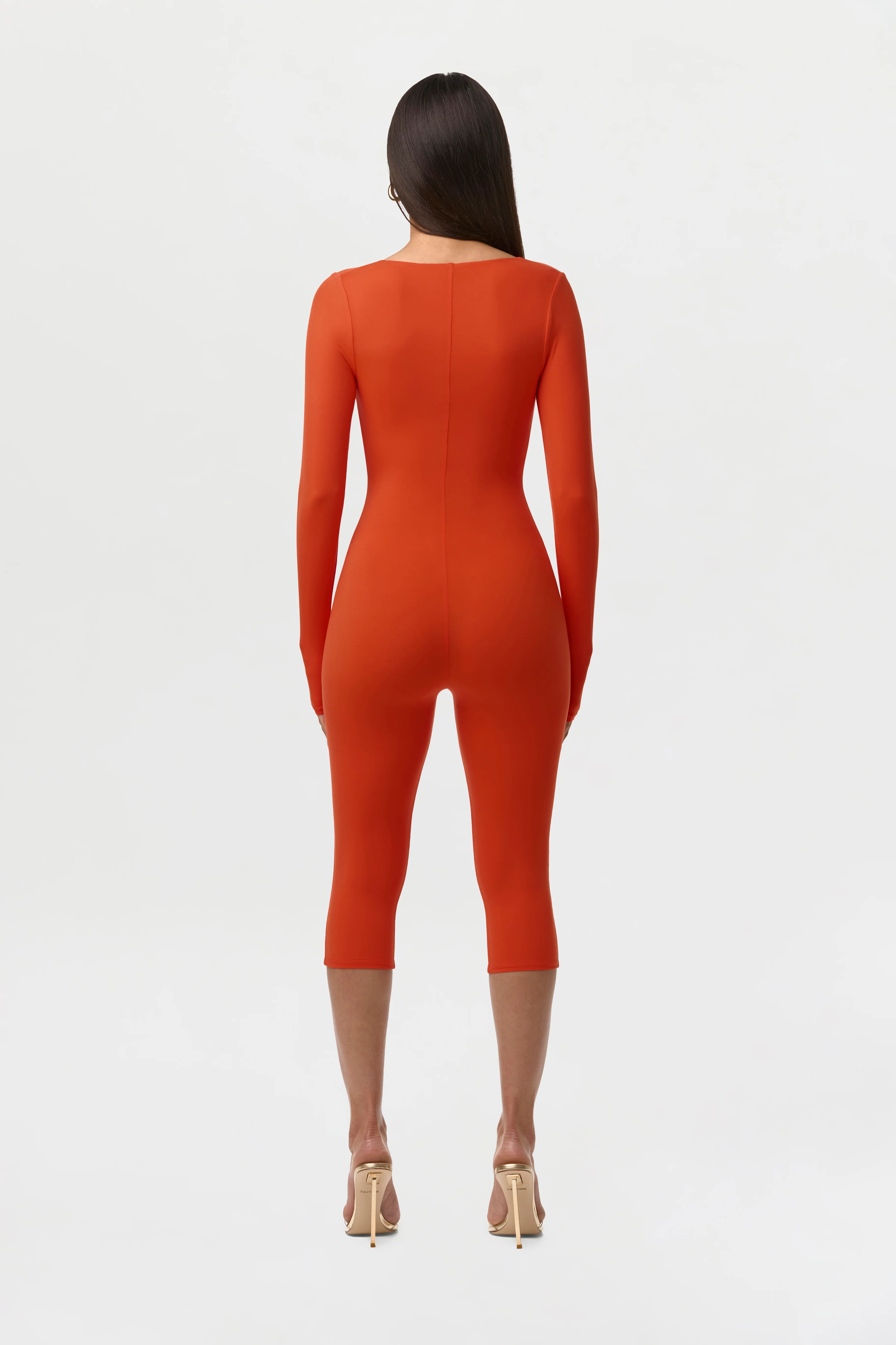 Naked Cutout Capri Jumpsuit - Image 11