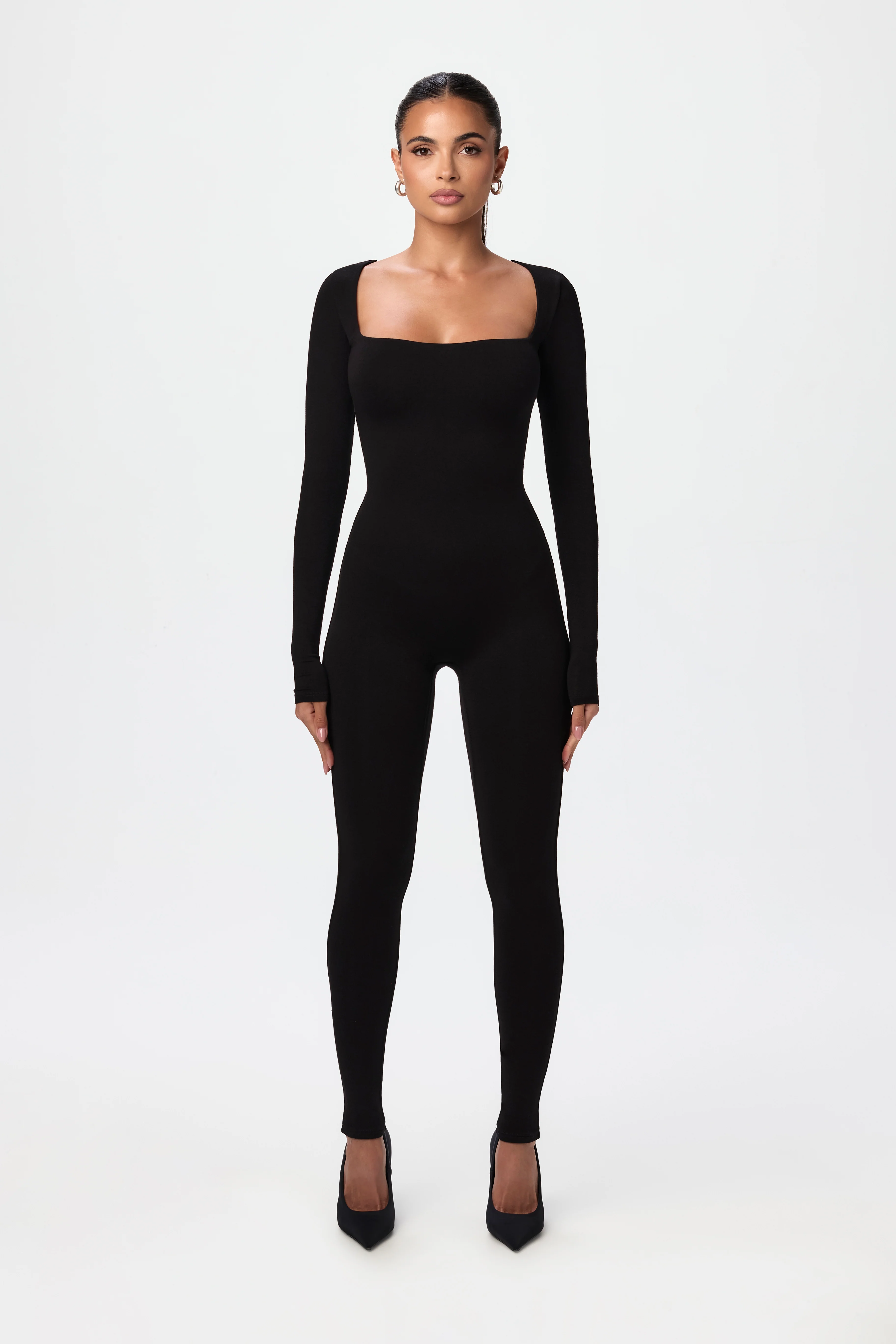 NW Square Neck Jumpsuit - Image 4