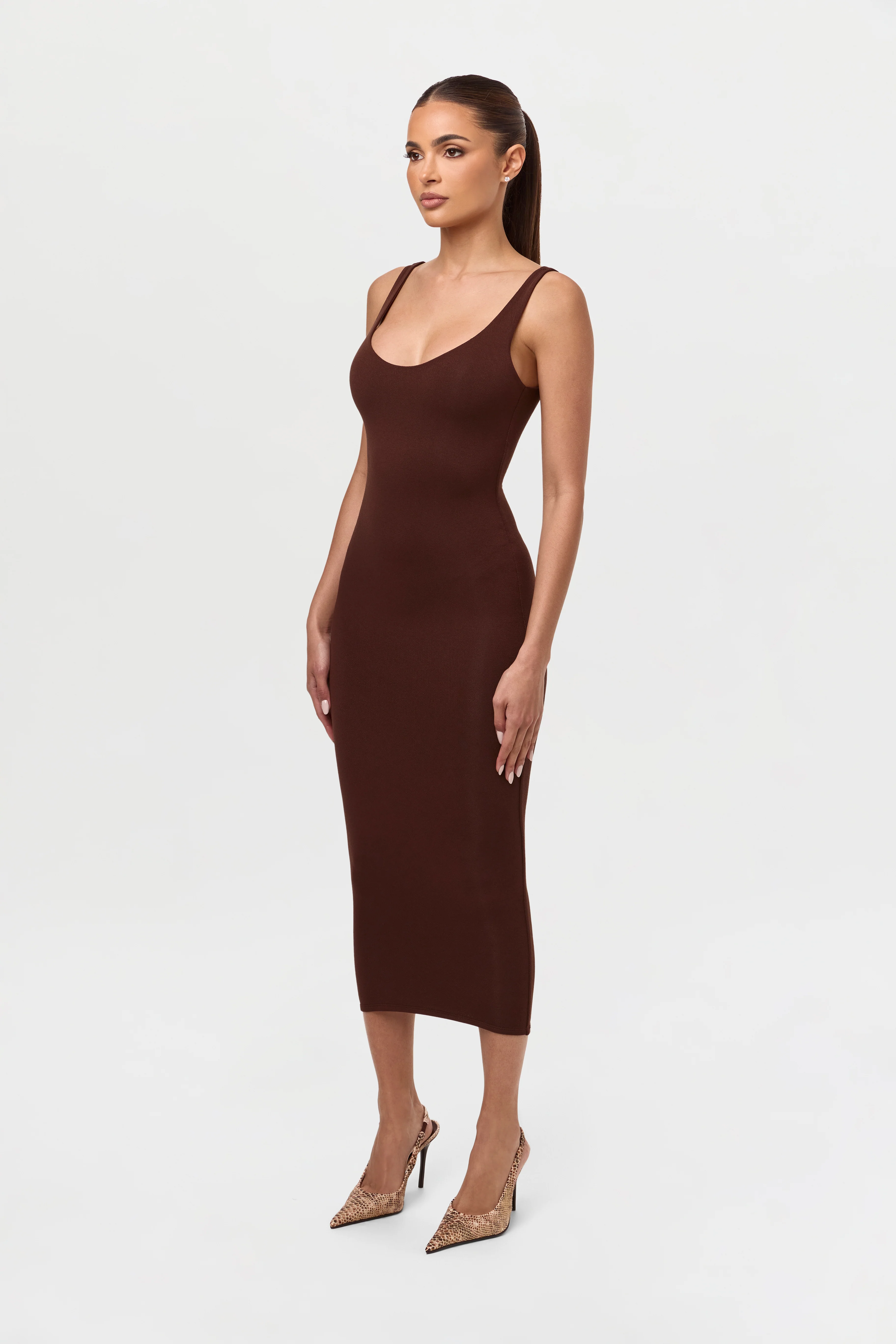 NW Sculpt Tank Midi Dress - Image 4